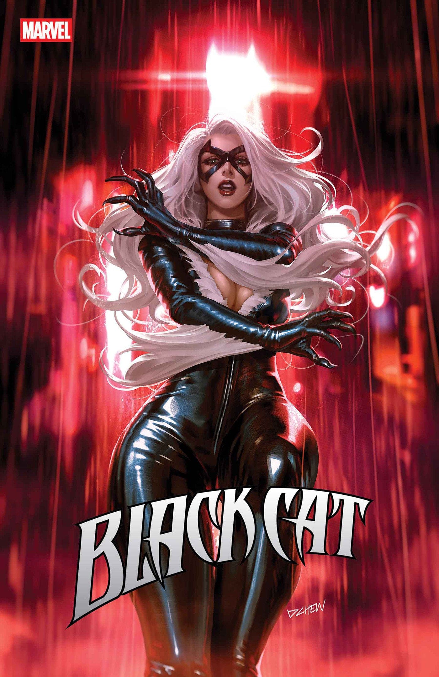 Marvel Comics Black Cat #4 Derrick Chew Black Cat Variant