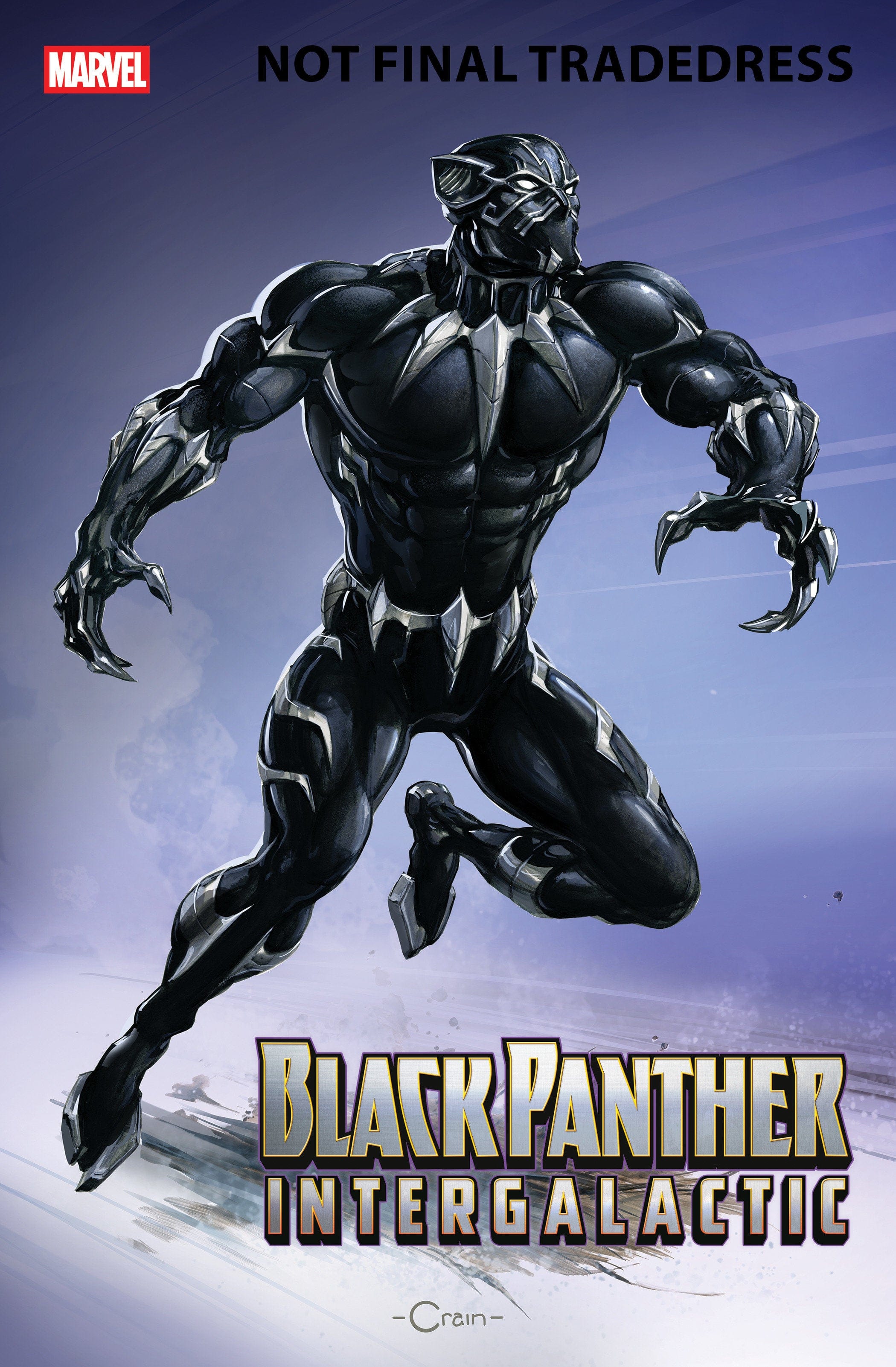 Marvel Comics Black Panther: Intergalactic #2 Clayton Crain Variant