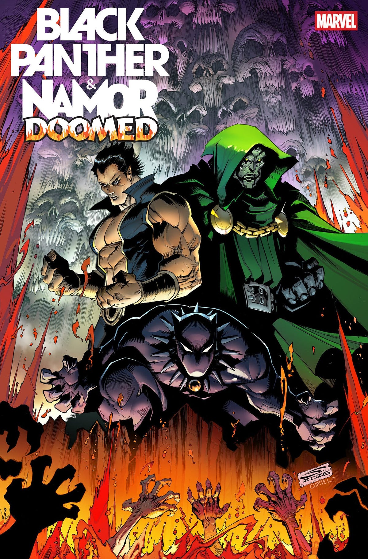 Marvel Comics Black Panther/Namor: Doomed #3 Gerardo Sandoval Variant