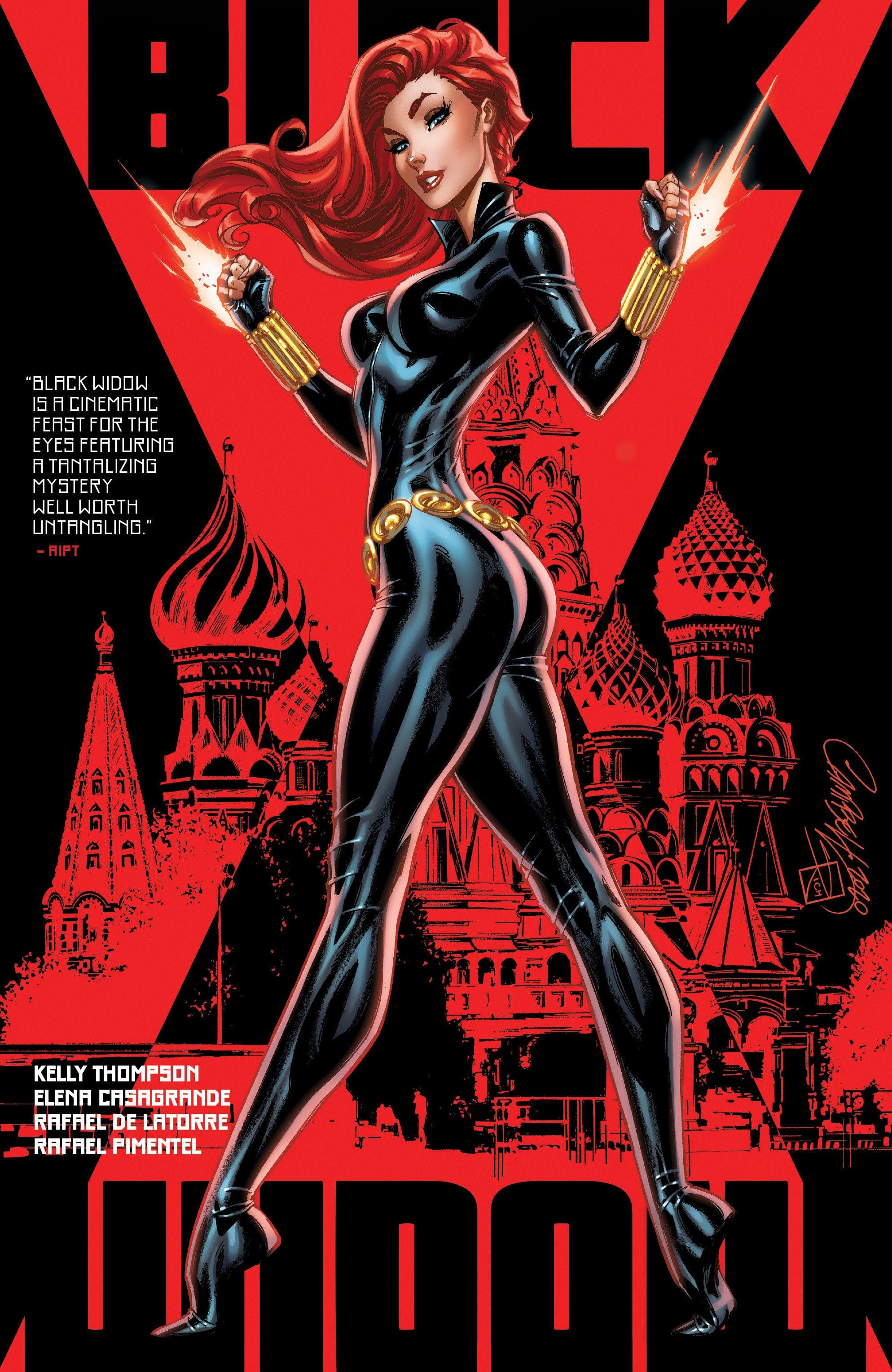 Marvel Comics Black Widow By Kelly Thompson