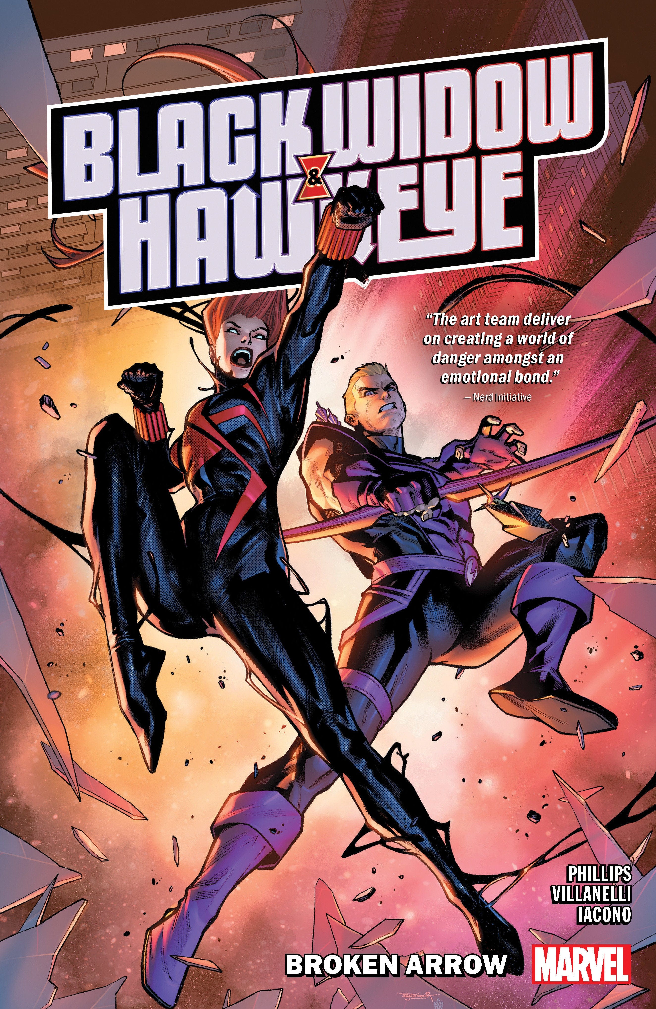 Marvel Comics Black Widow & Hawkeye: Broken Arrow