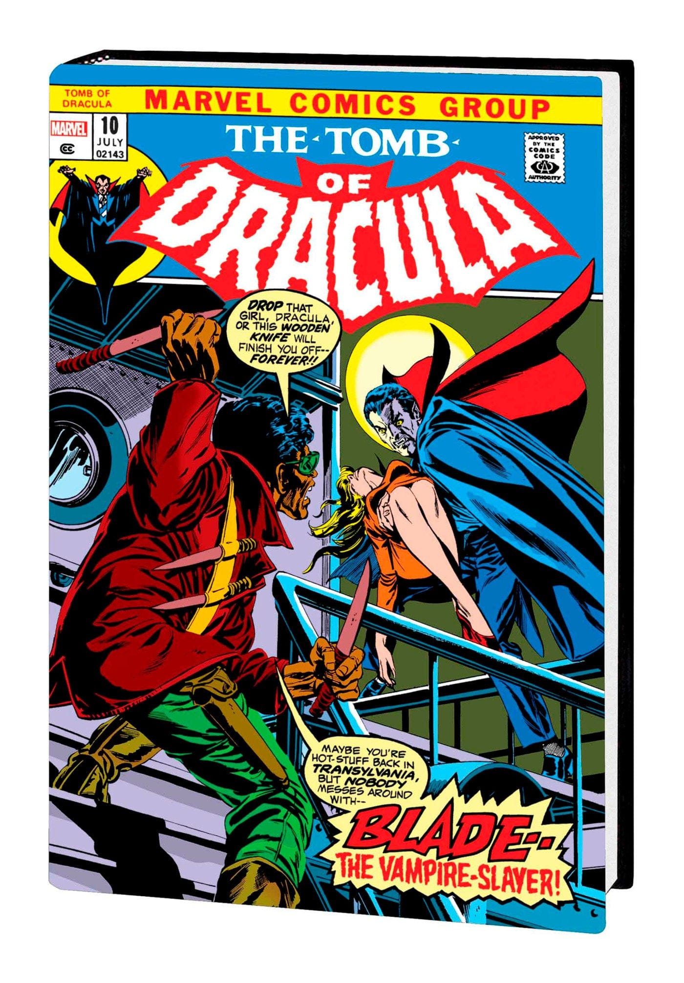 Marvel Comics Blade: The Early Years Omnibus Kane Cover (Direct Market Edition)