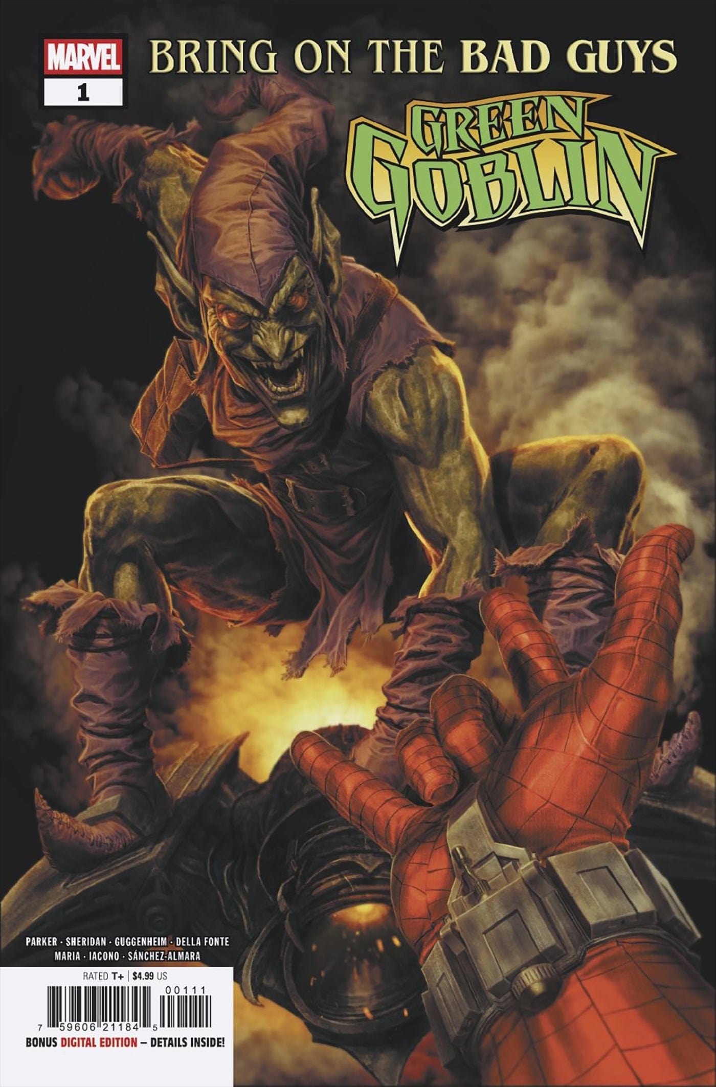 Marvel Comics Bring On The Bad Guys: Green Goblin #1 Main Cover Lee Bermejo First Printing
