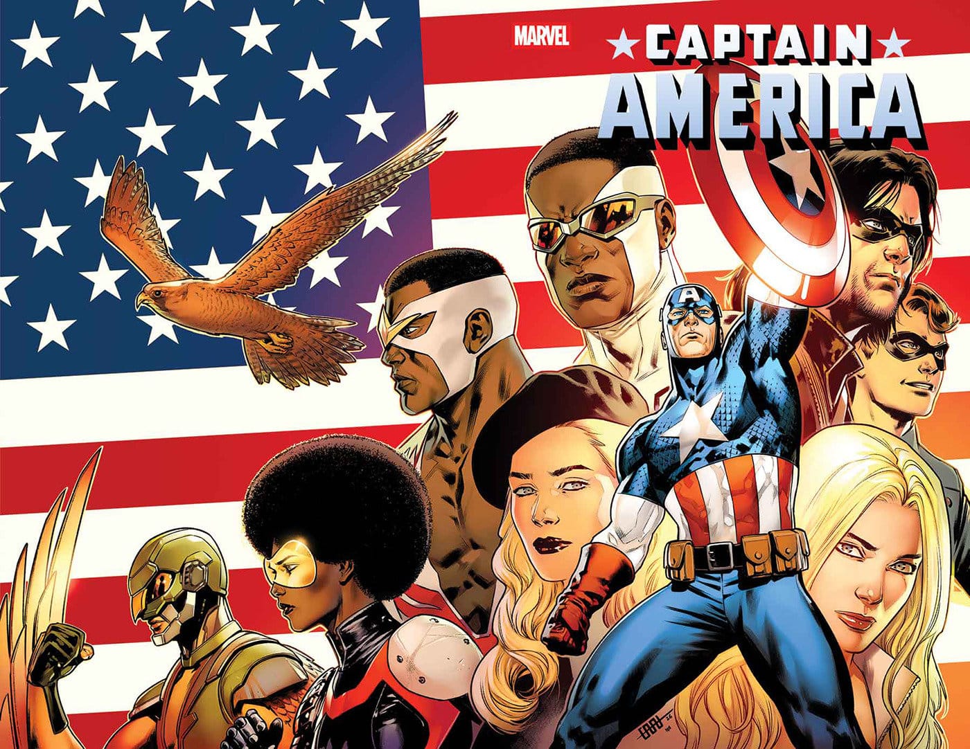 Marvel Comics Captain America #13 Cafu Semiquincentennial Wraparound Variant