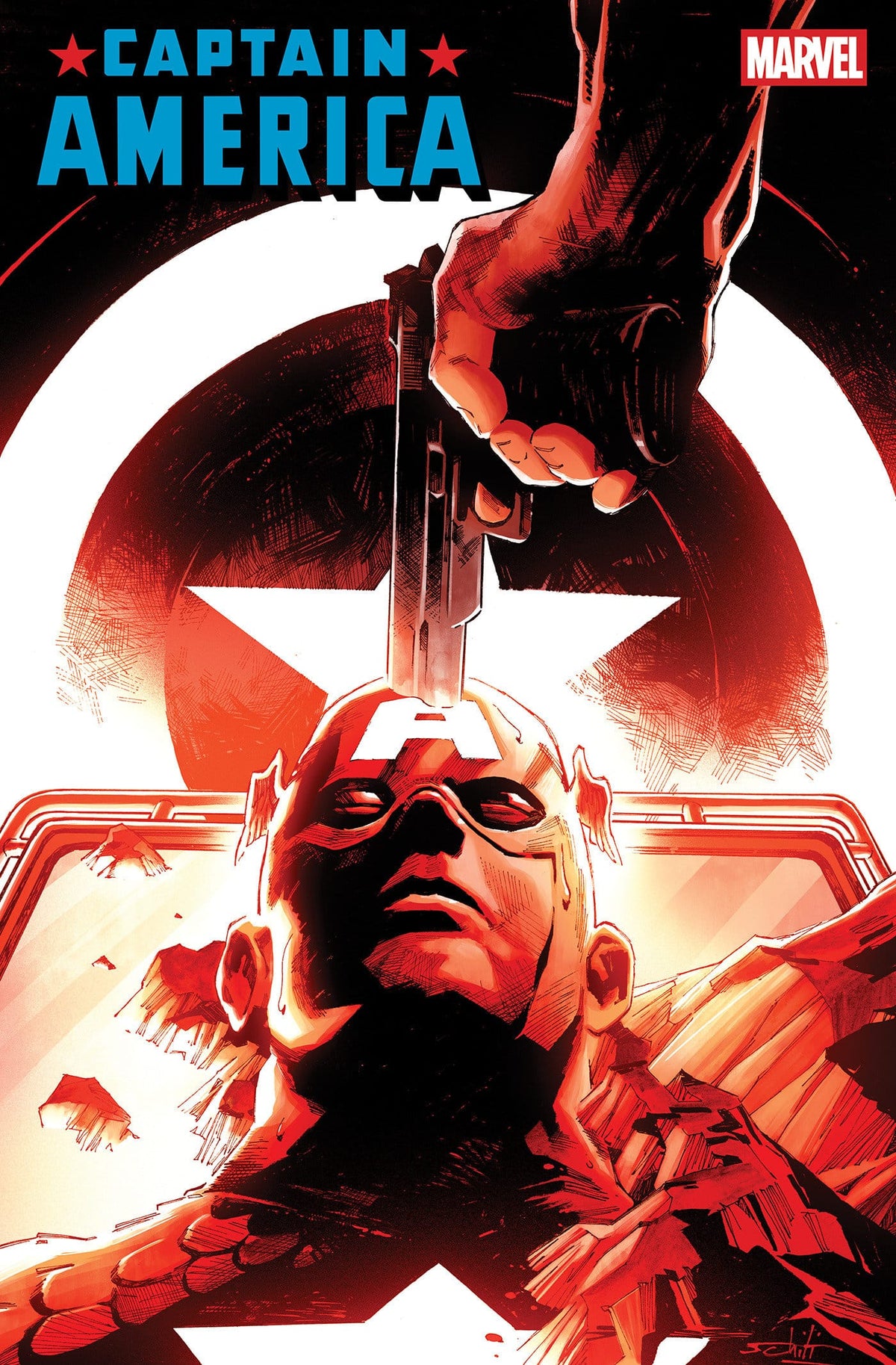 Marvel Comics Captain America #19 Cover A Valerio Schiti