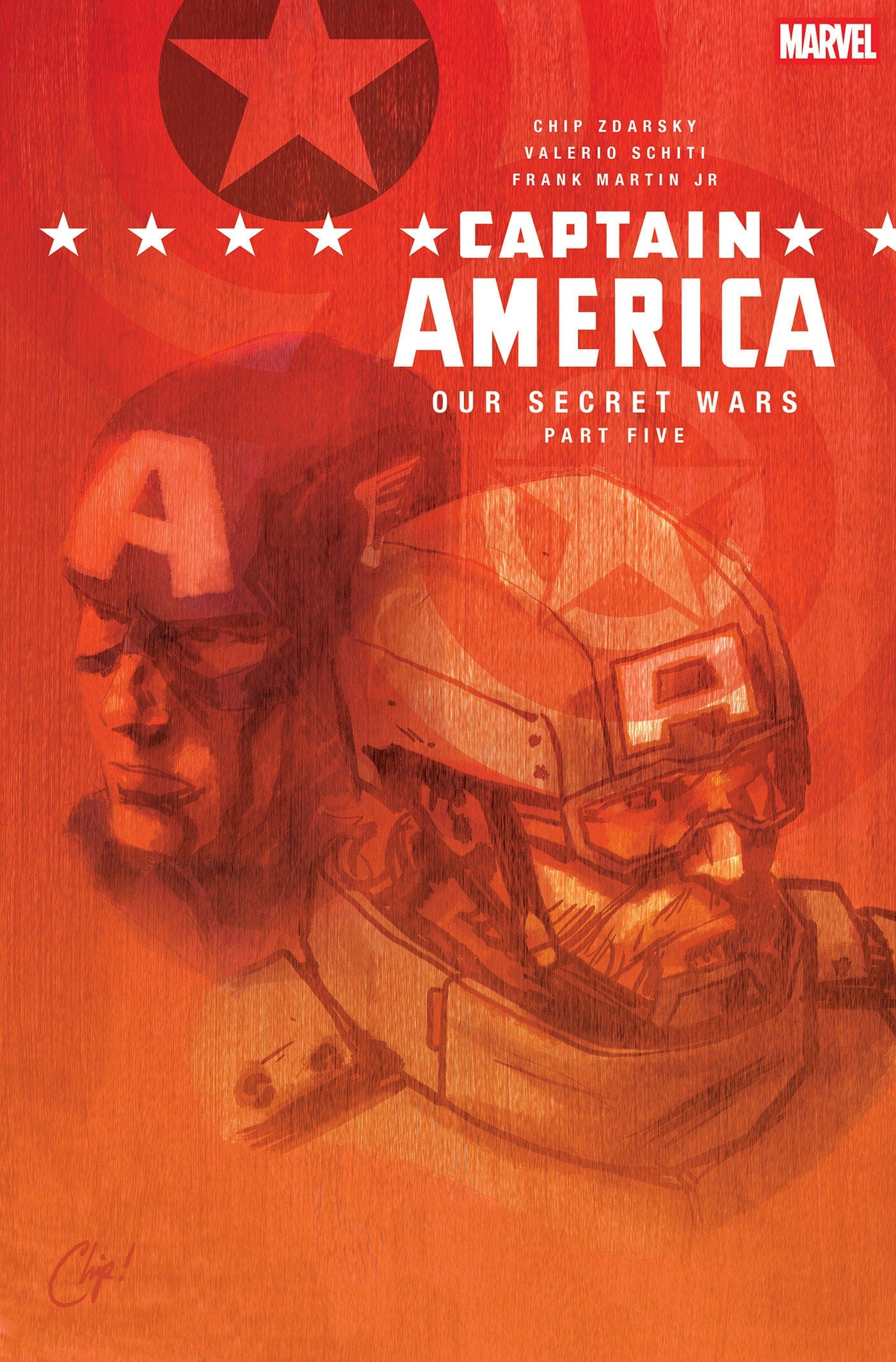 Marvel Comics Captain America #5 Chip Zdarsky Variant