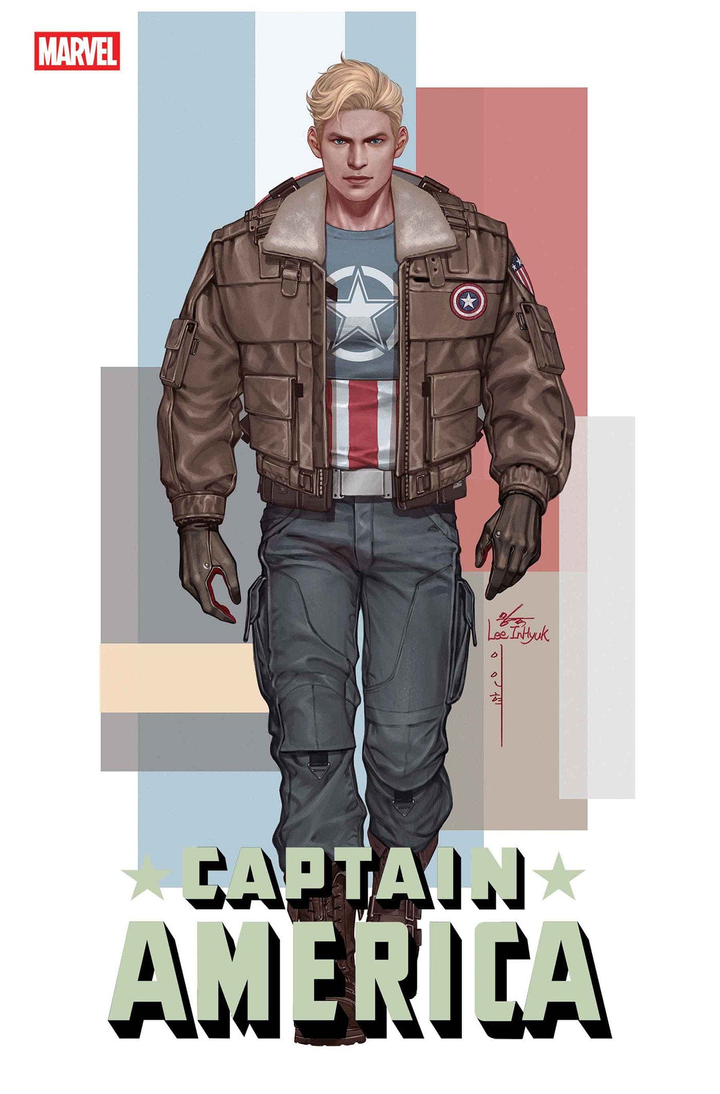 Marvel Comics Captain America #5 Inhyuk Lee Street-Verse Variant