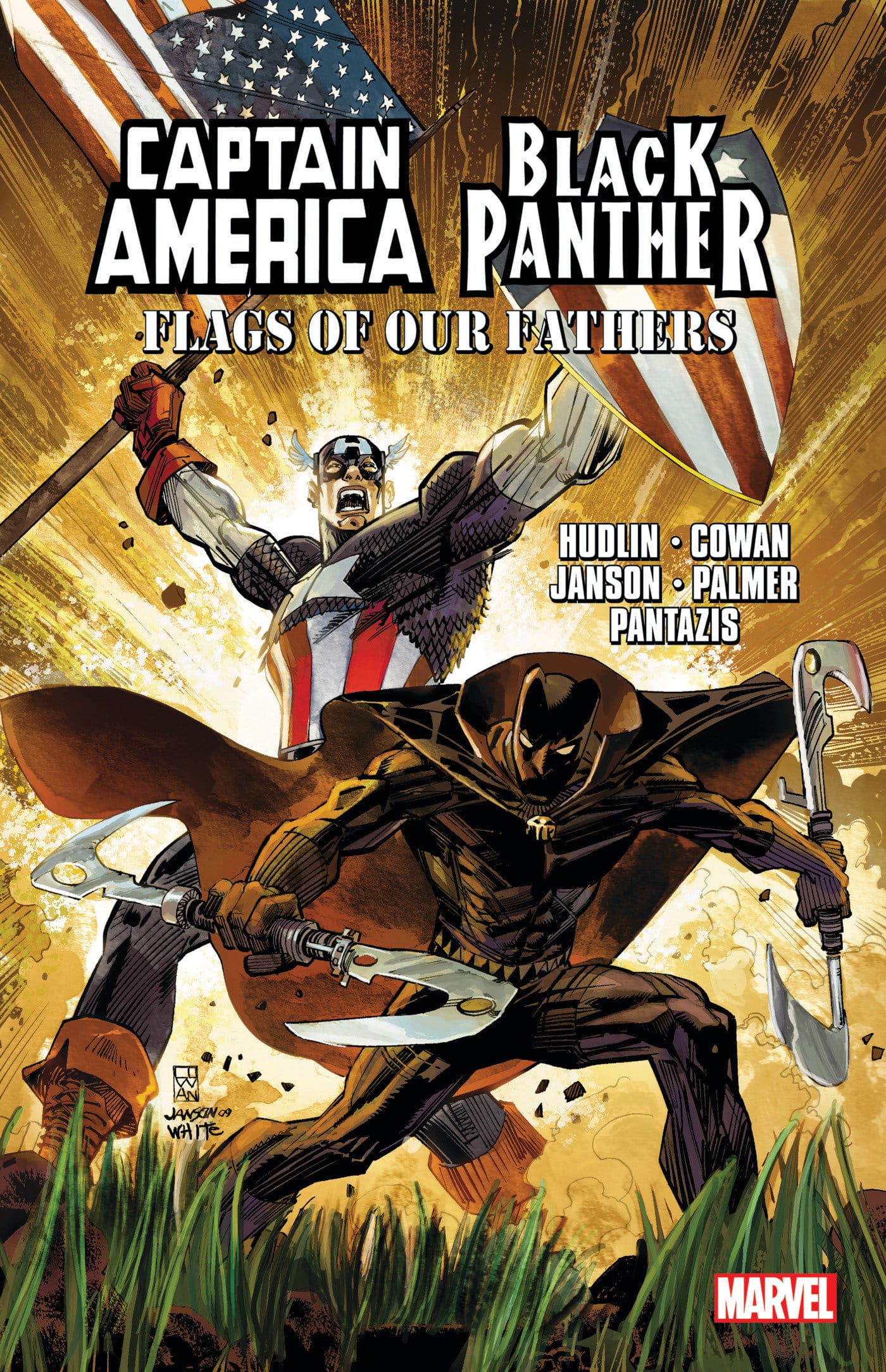 Marvel Comics Captain America/Black Panther: Flags Of Our Fathers (New Printing)