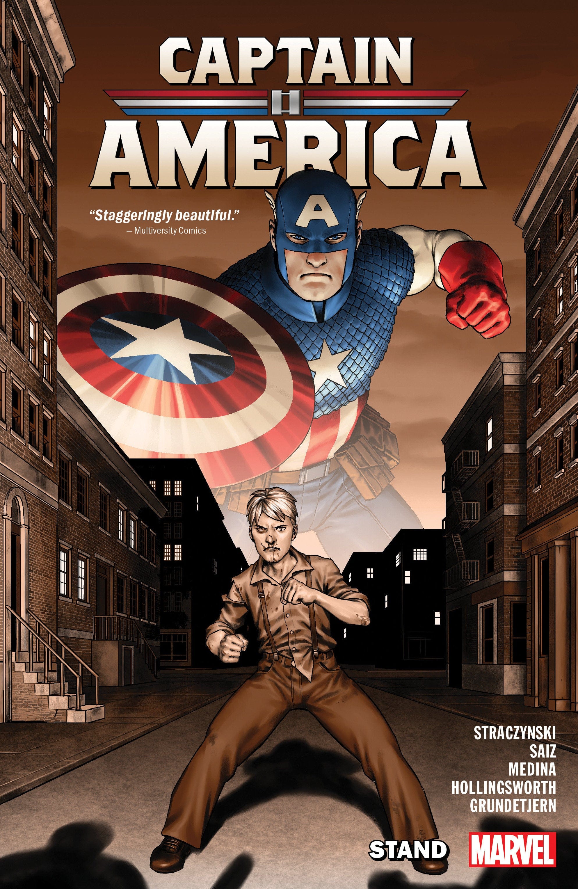 Marvel Comics Captain America By J. Michael Straczynski Volume 1: Stand