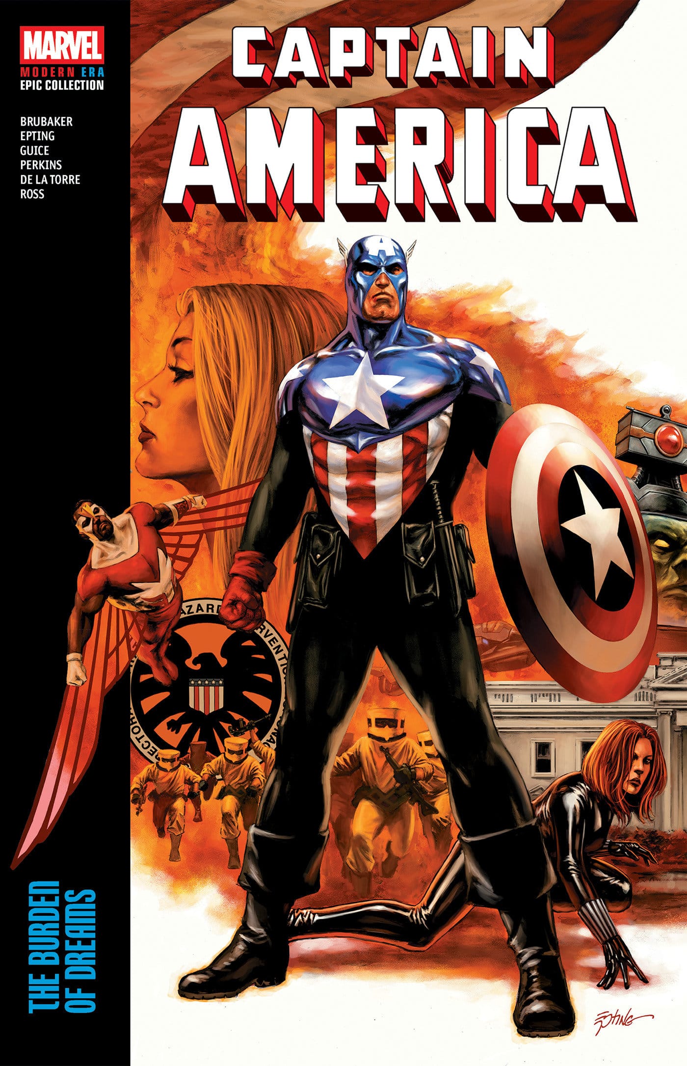 Marvel Comics Captain America Modern Era Epic Collection: The Burden Of Dreams
