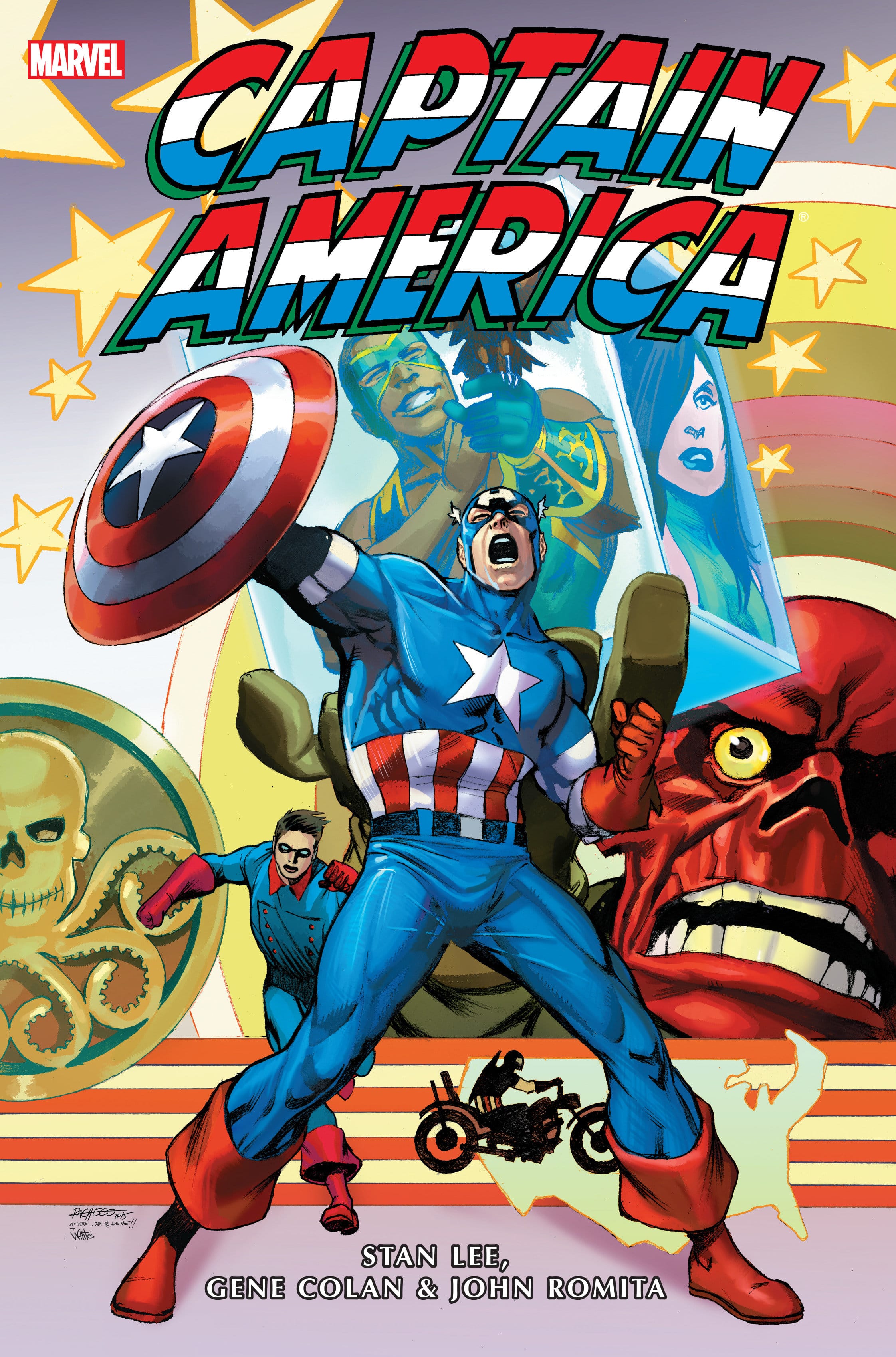 Marvel Comics Captain America Omnibus Vol. 2 Carlos Pacheco Cover (New Printing)