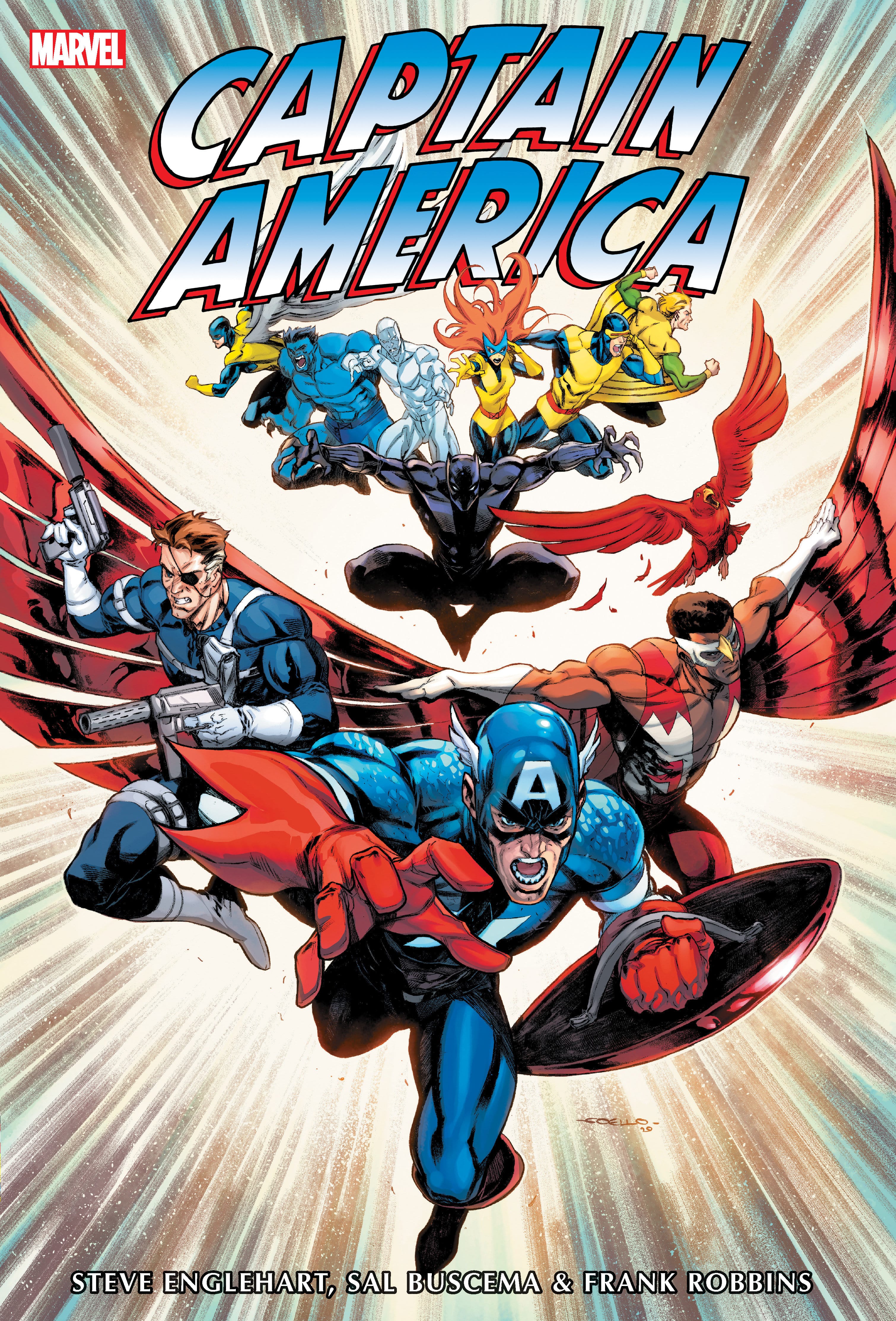 Marvel Comics Captain America Omnibus Vol. 3 Iban Coello Cover (New Printing)