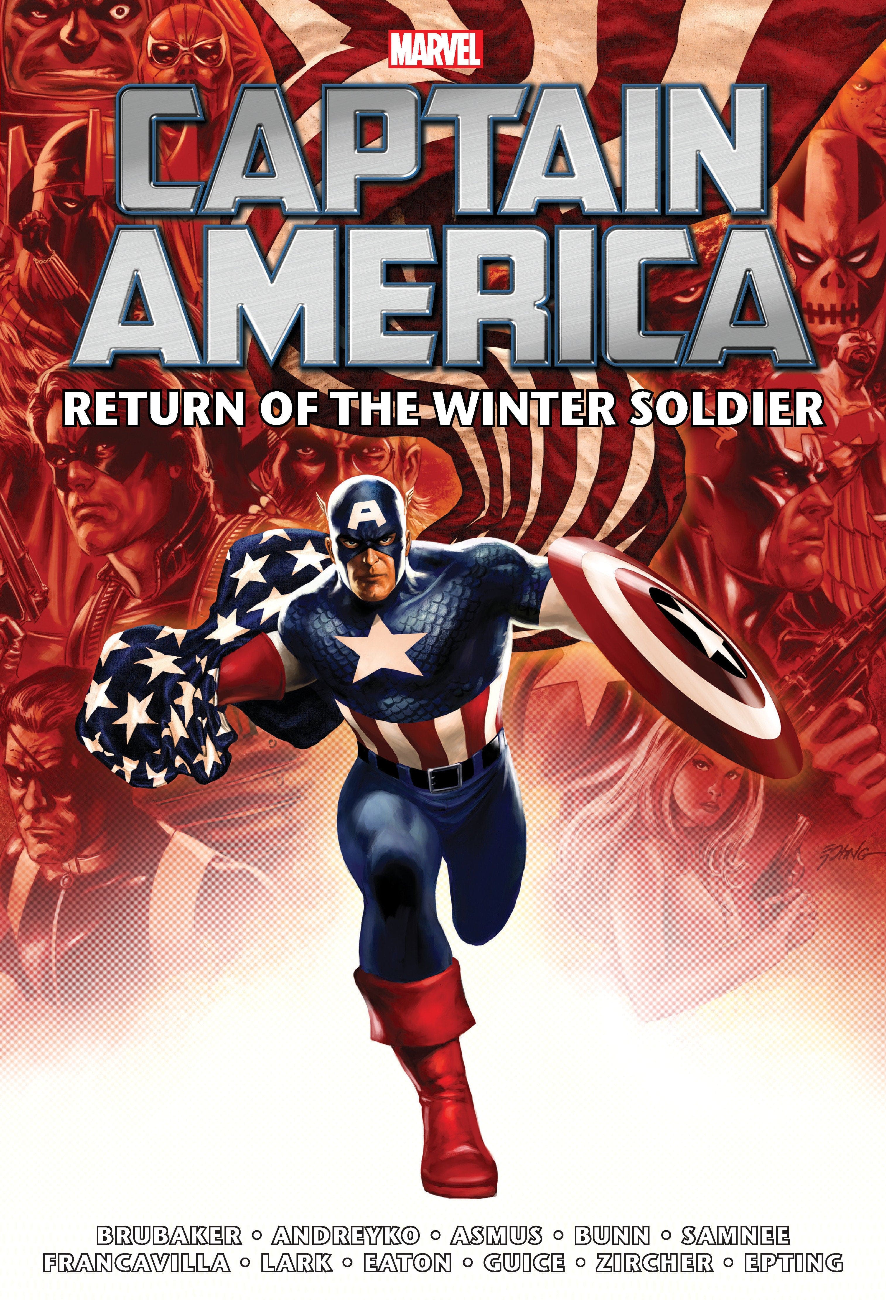 Marvel Comics Captain America: Return Of The Winter Soldier Omnibus (New Printing)