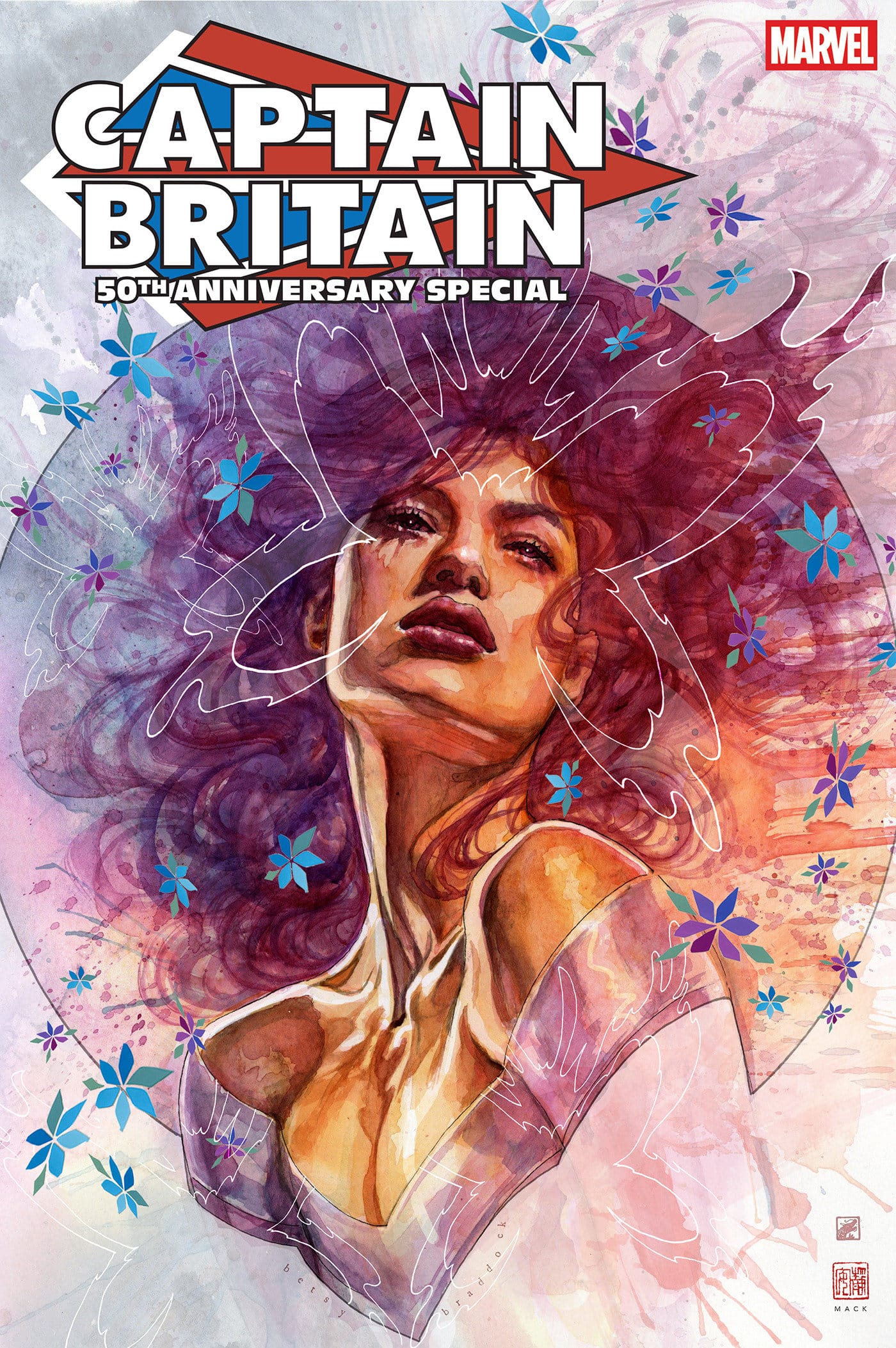 Marvel Comics Captain Britain 50th Anniversary Special #1 David Mack Variant
