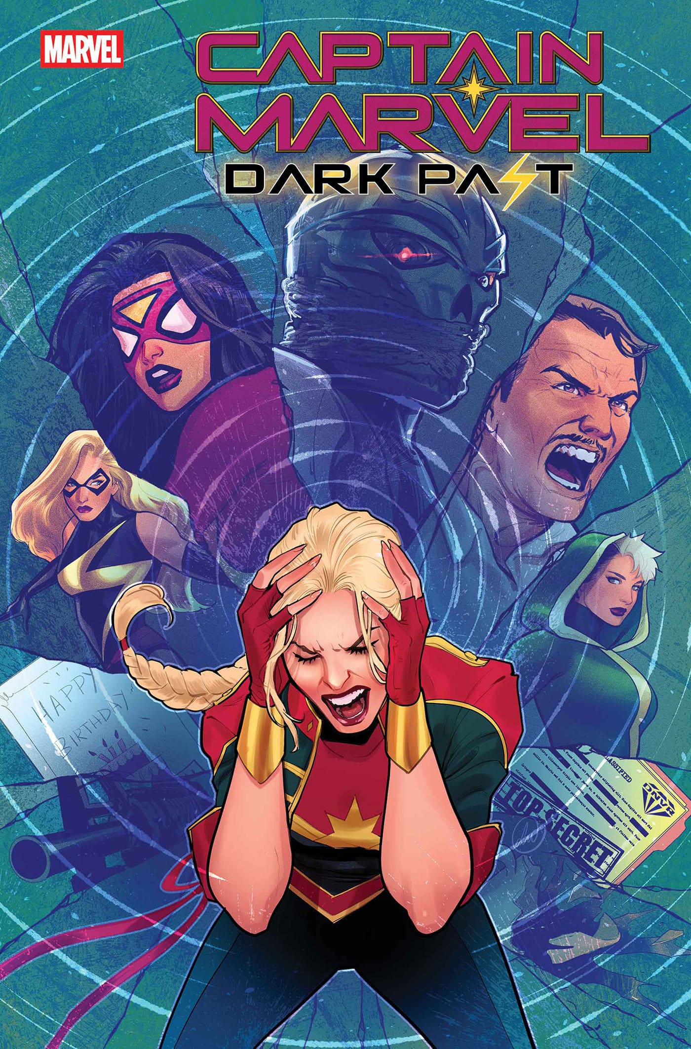 Marvel Comics Captain Marvel: Dark Past #4 Main Cover Lucas Werneck