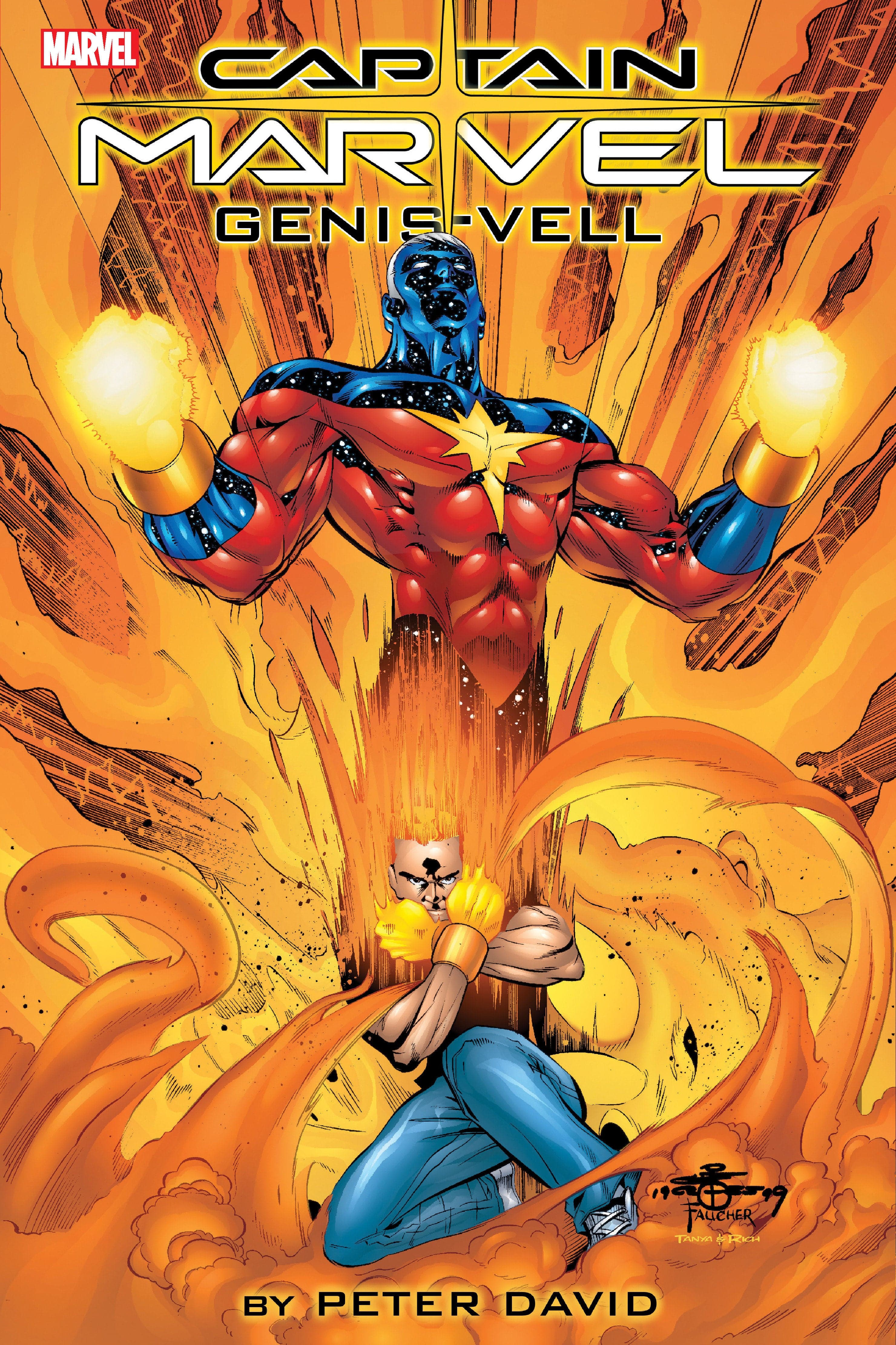 Marvel Comics Captain Marvel: Genis-Vell By Peter David Omnibus