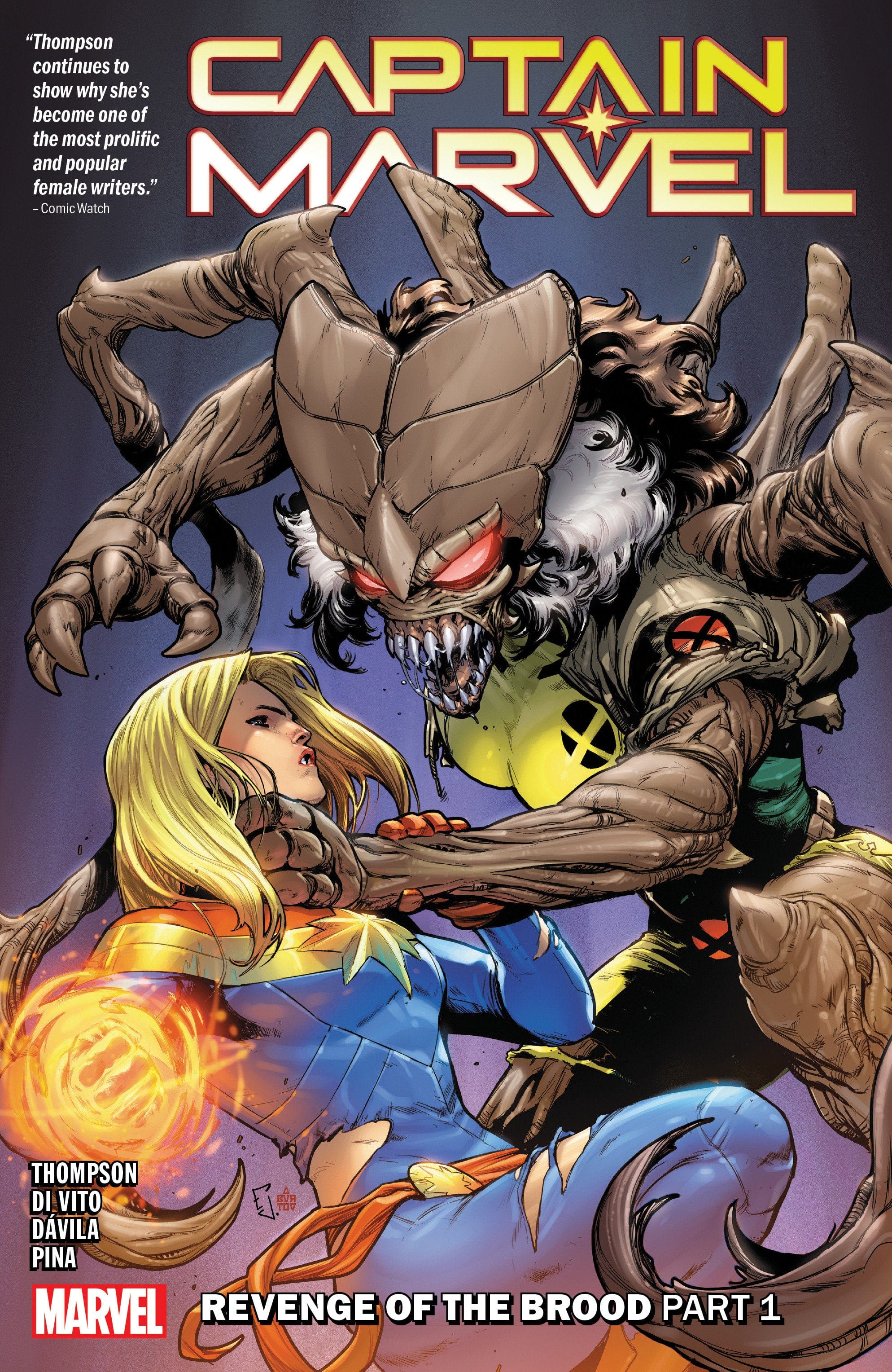 Marvel Comics Captain Marvel Volume 9: Revenge Of The Brood Part 1