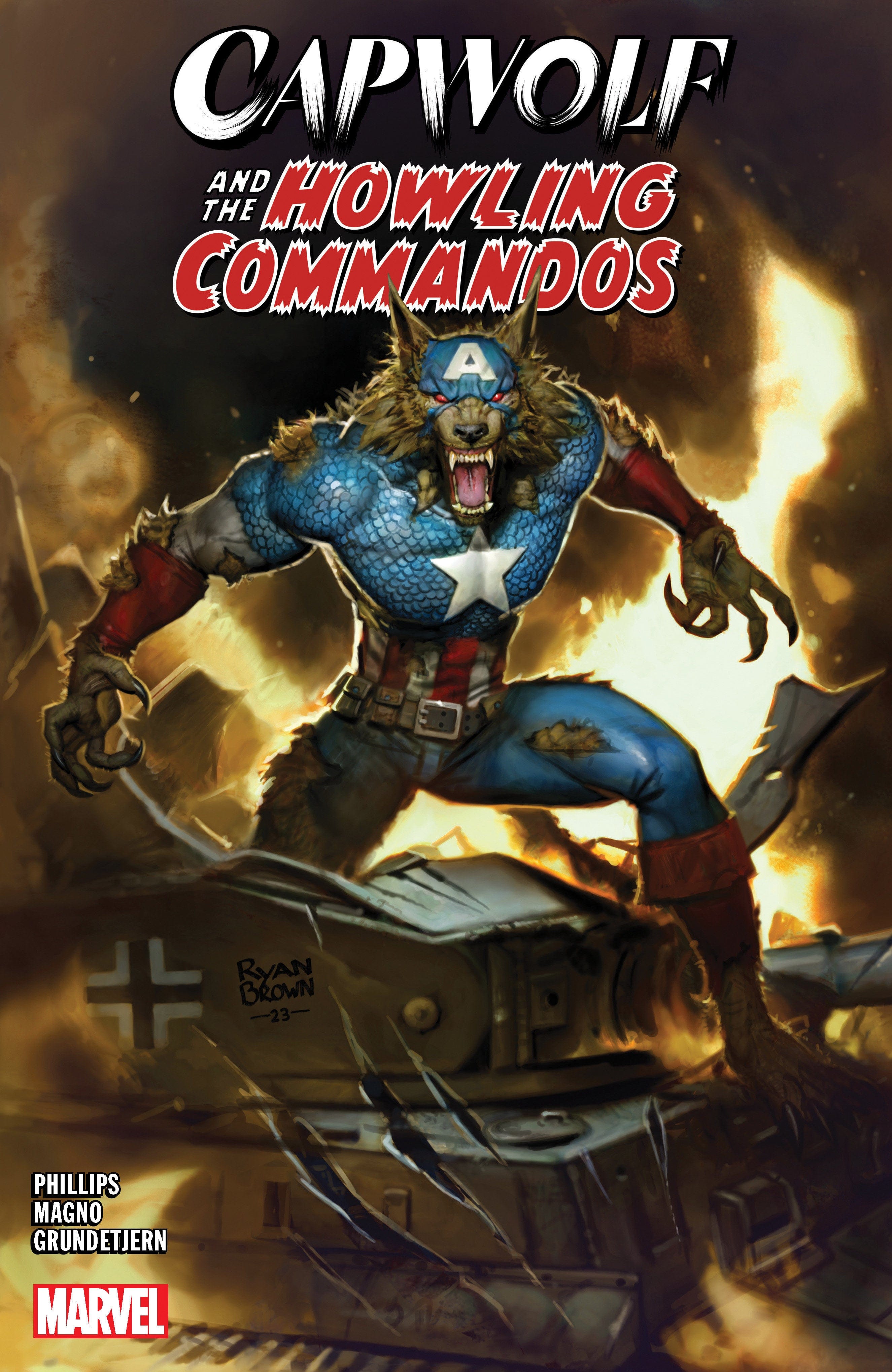 Marvel Comics CapWolf & The Howling Commandos