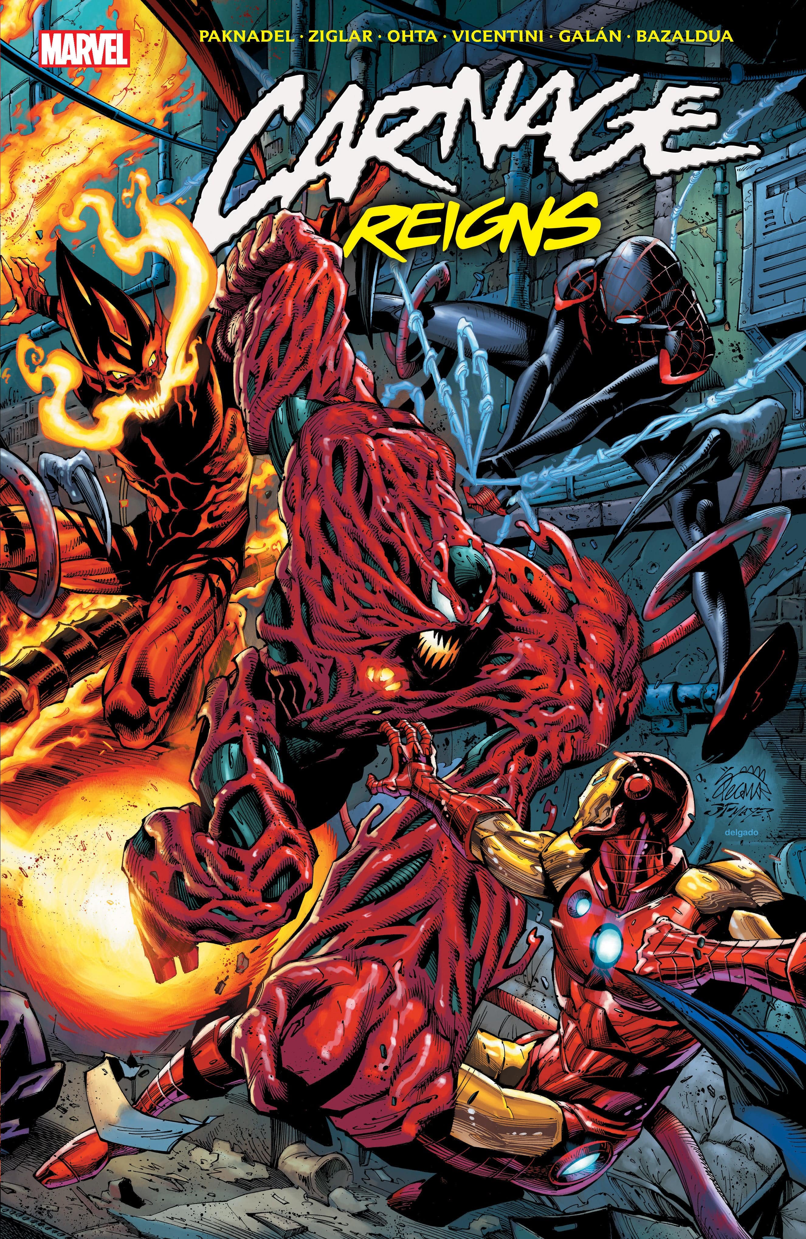 Marvel Comics Carnage Reigns