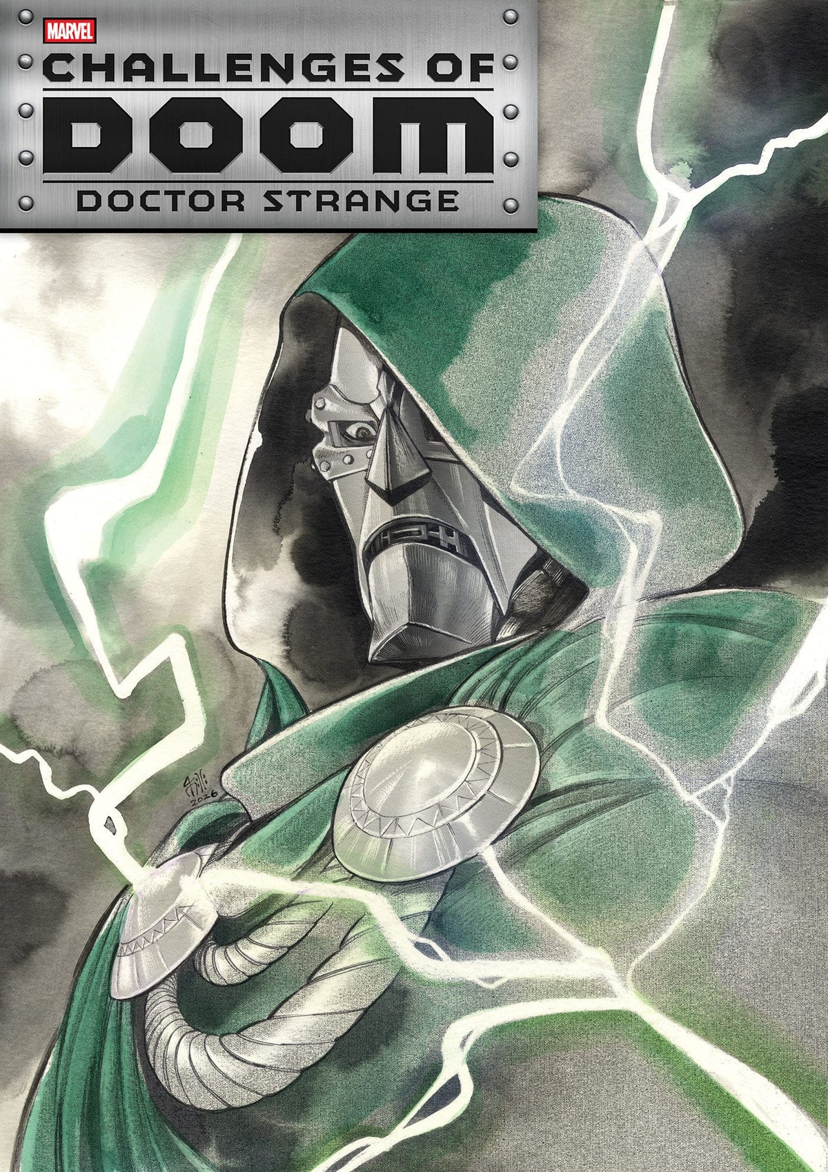 Marvel Comics Challenges Of Doom: Doctor Strange #1 Peach Momoko Momo-Tone Variant