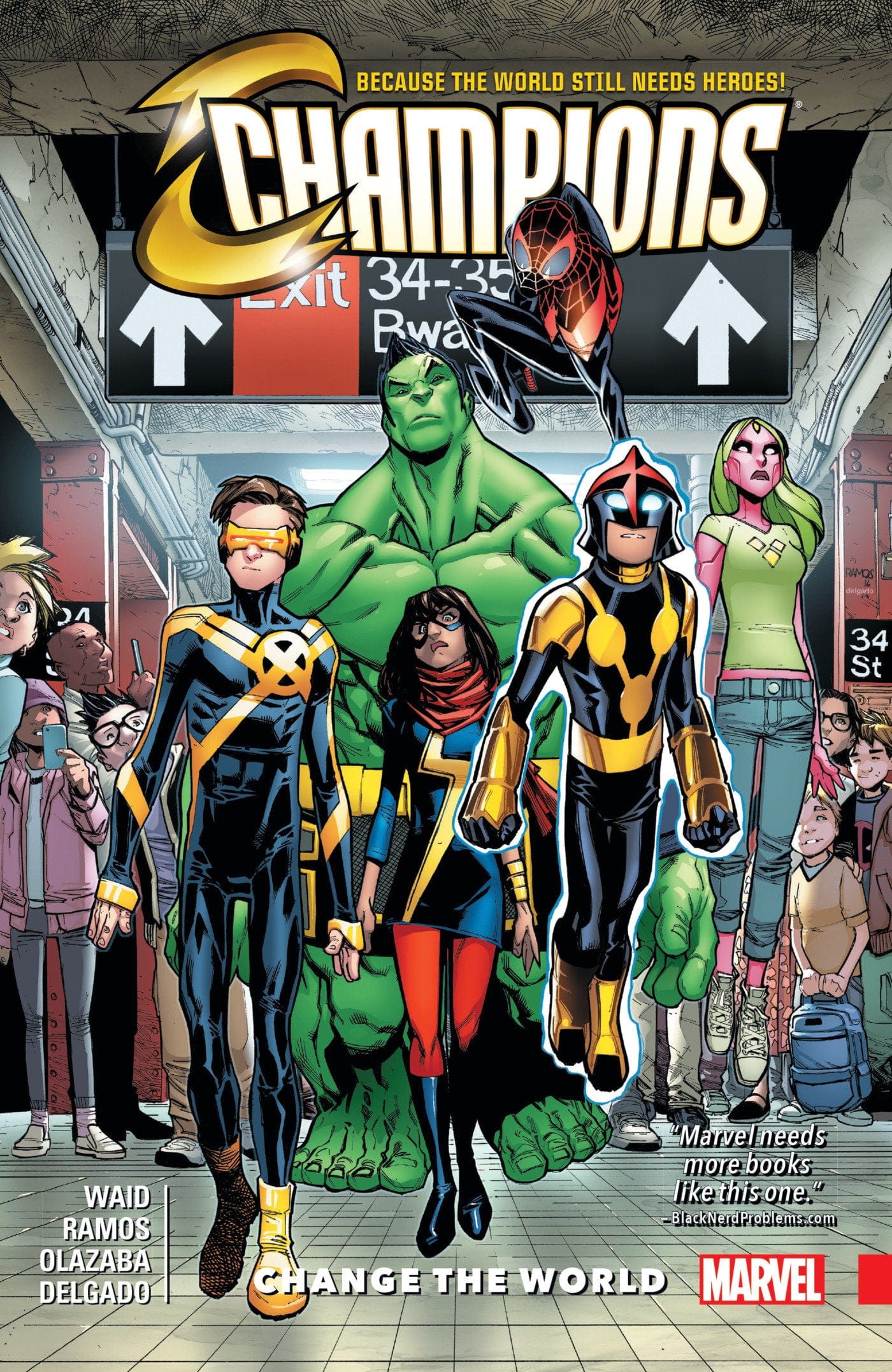 Marvel Comics Champions Volume 1: Change The World