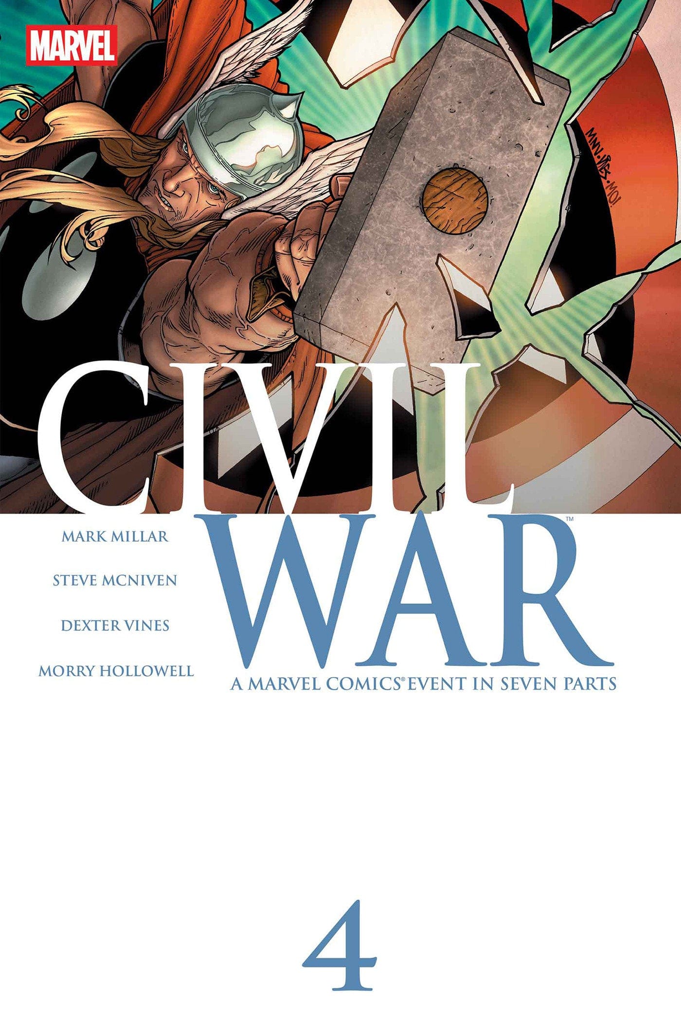 Marvel Comics Civil War #4 Facsimile Edition