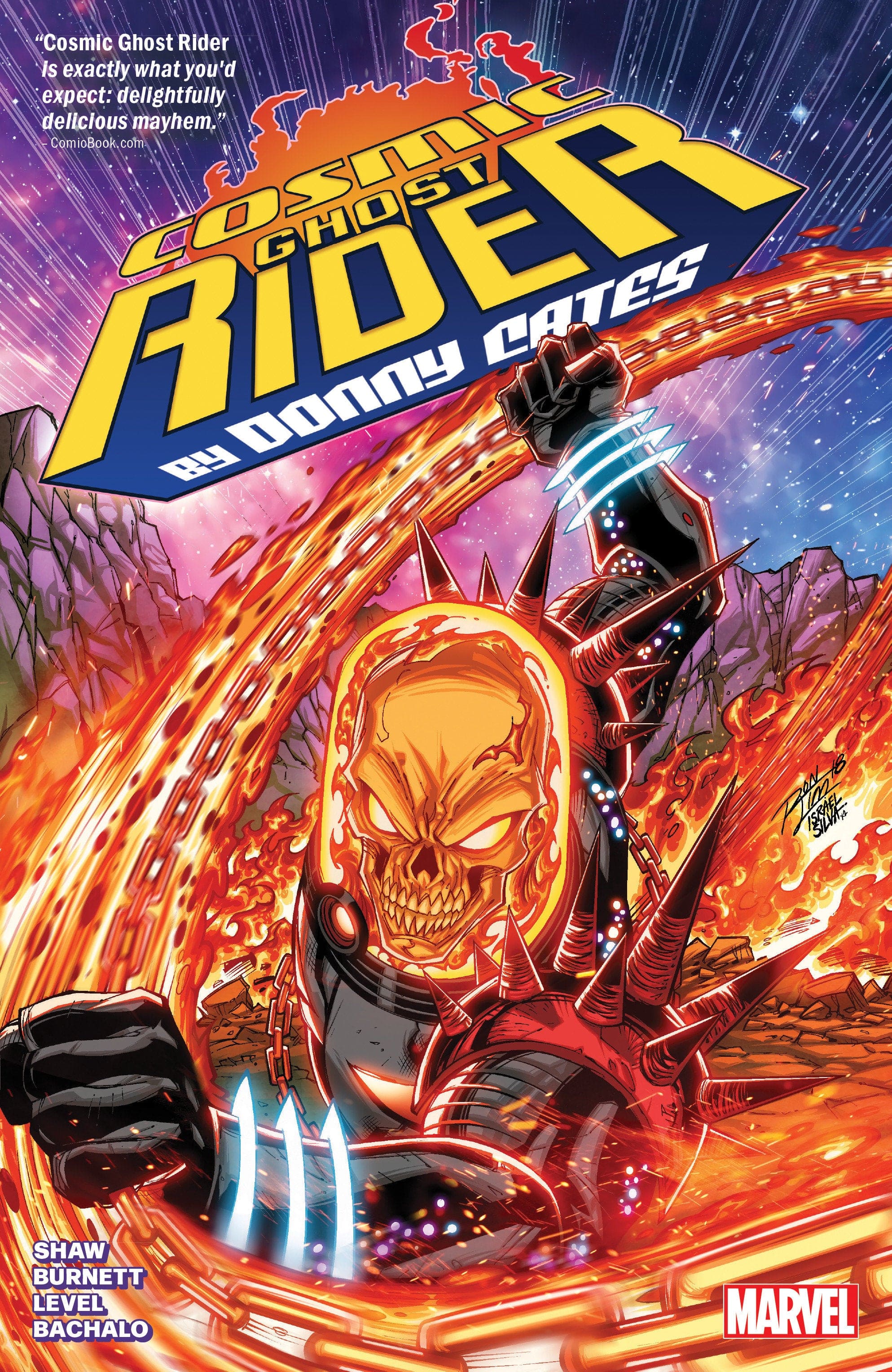Marvel Comics Cosmic Ghost Rider By Donny Cates