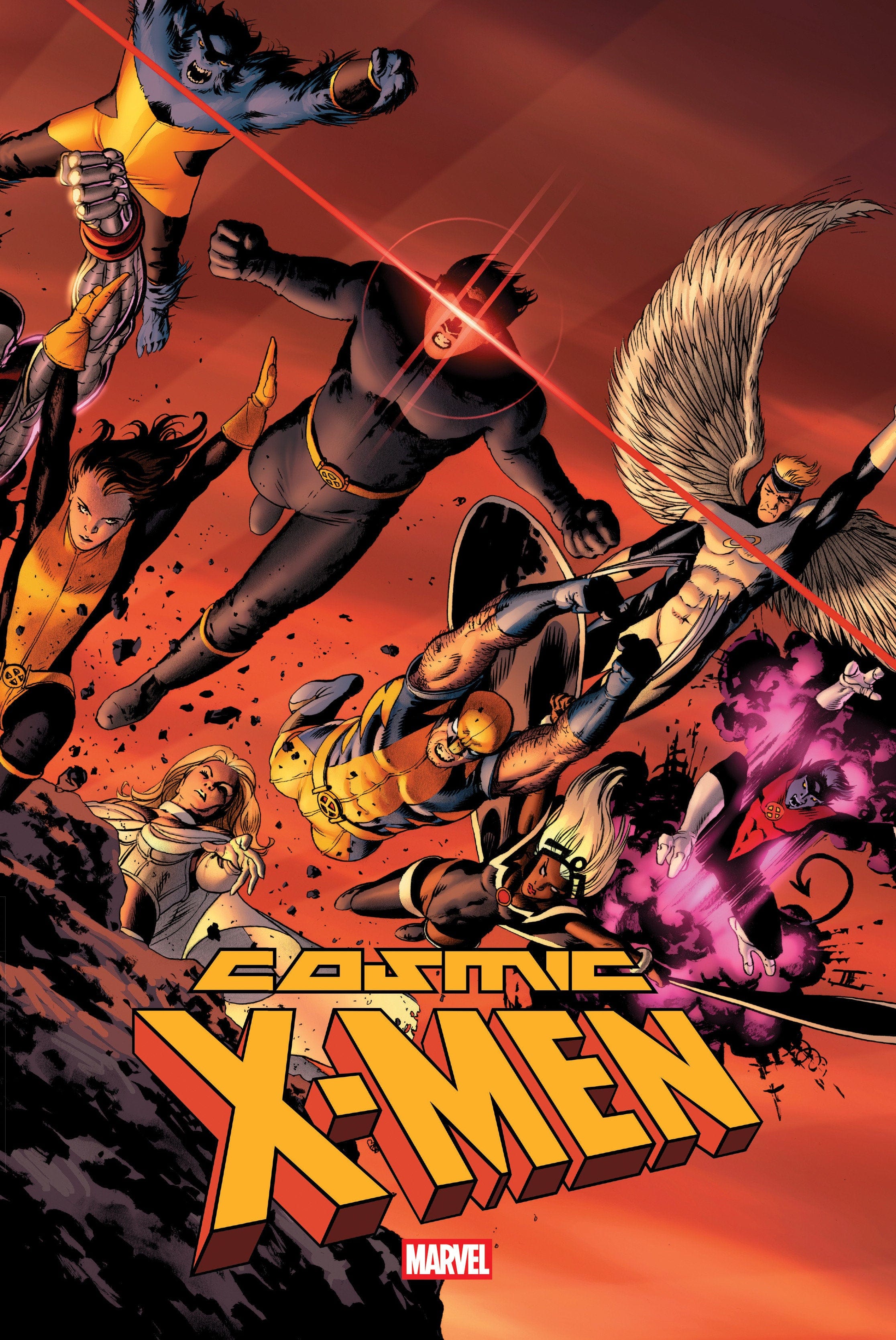 Marvel Comics Cosmic X-Men Omnibus John Cassaday Cover