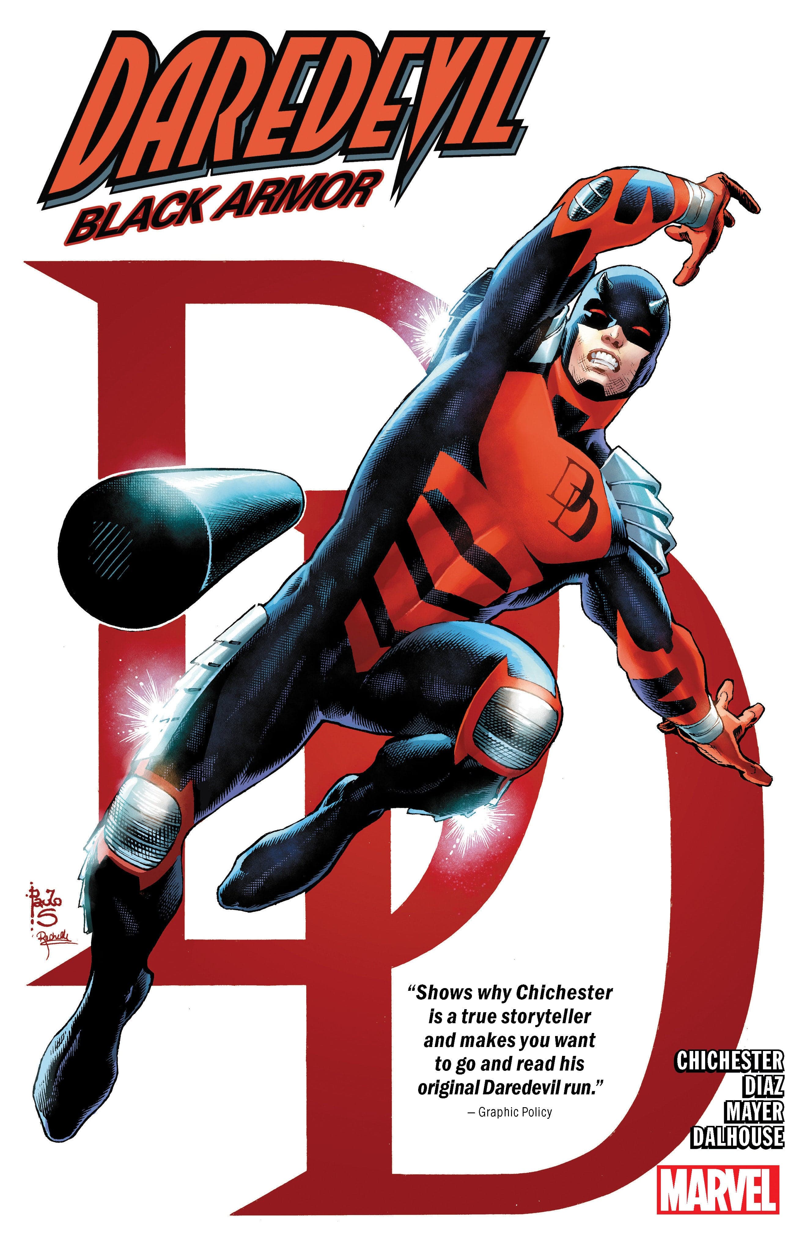Marvel Comics Daredevil: Black Armor