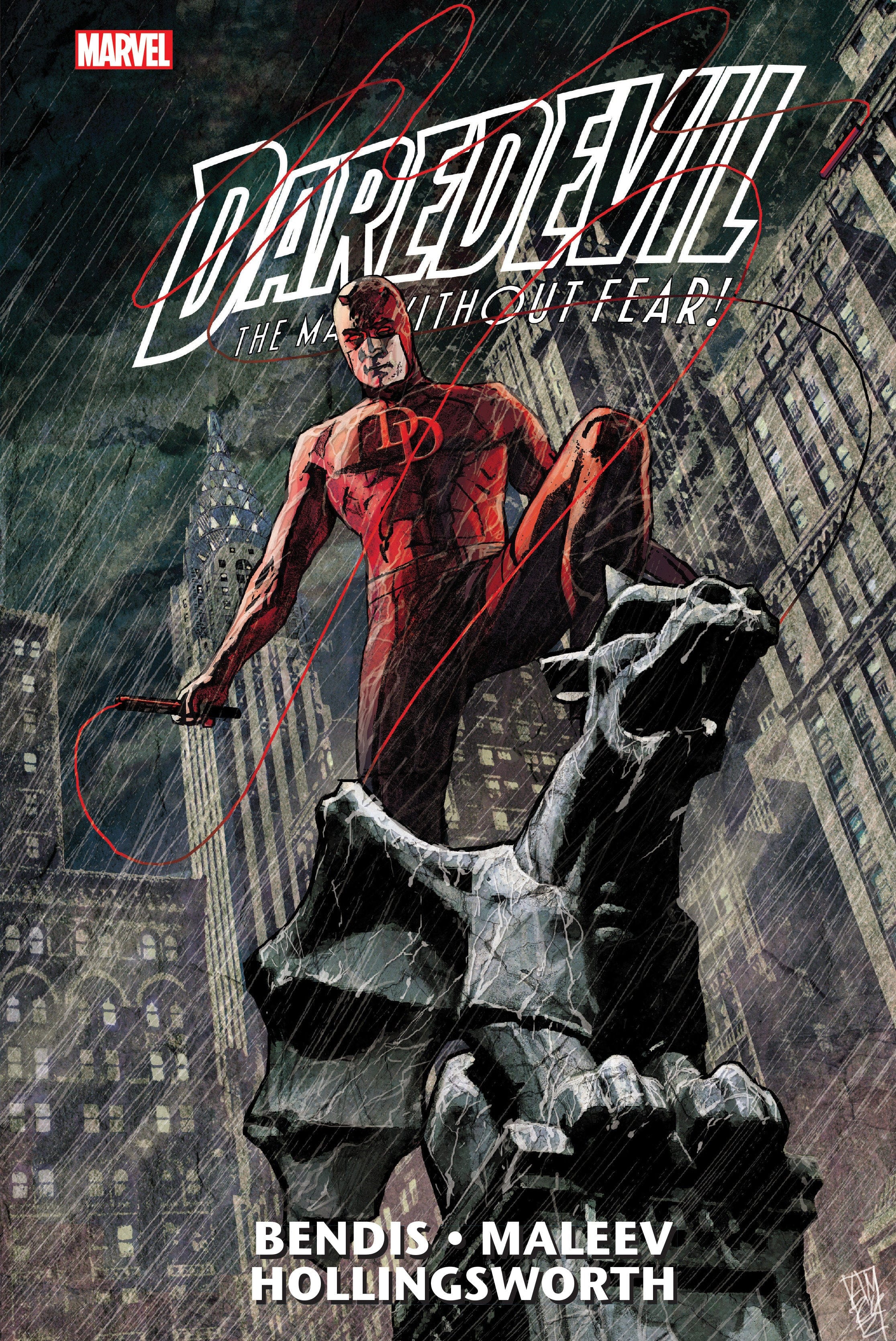 Marvel Comics Daredevil By Bendis & Maleev Omnibus Volume 1 Maleev Cover (New Printing 2)
