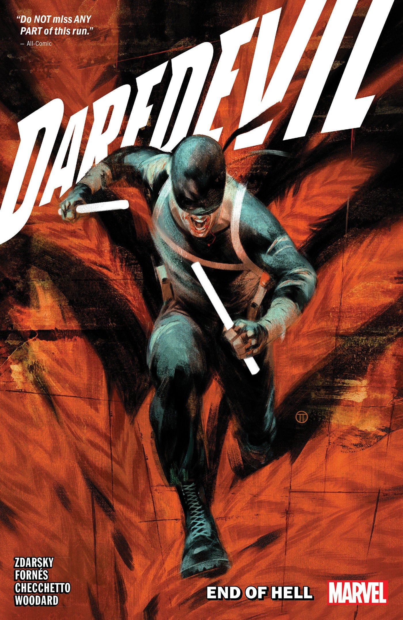 Marvel Comics Daredevil By Chip Zdarsky Volume 4: End Of Hell
