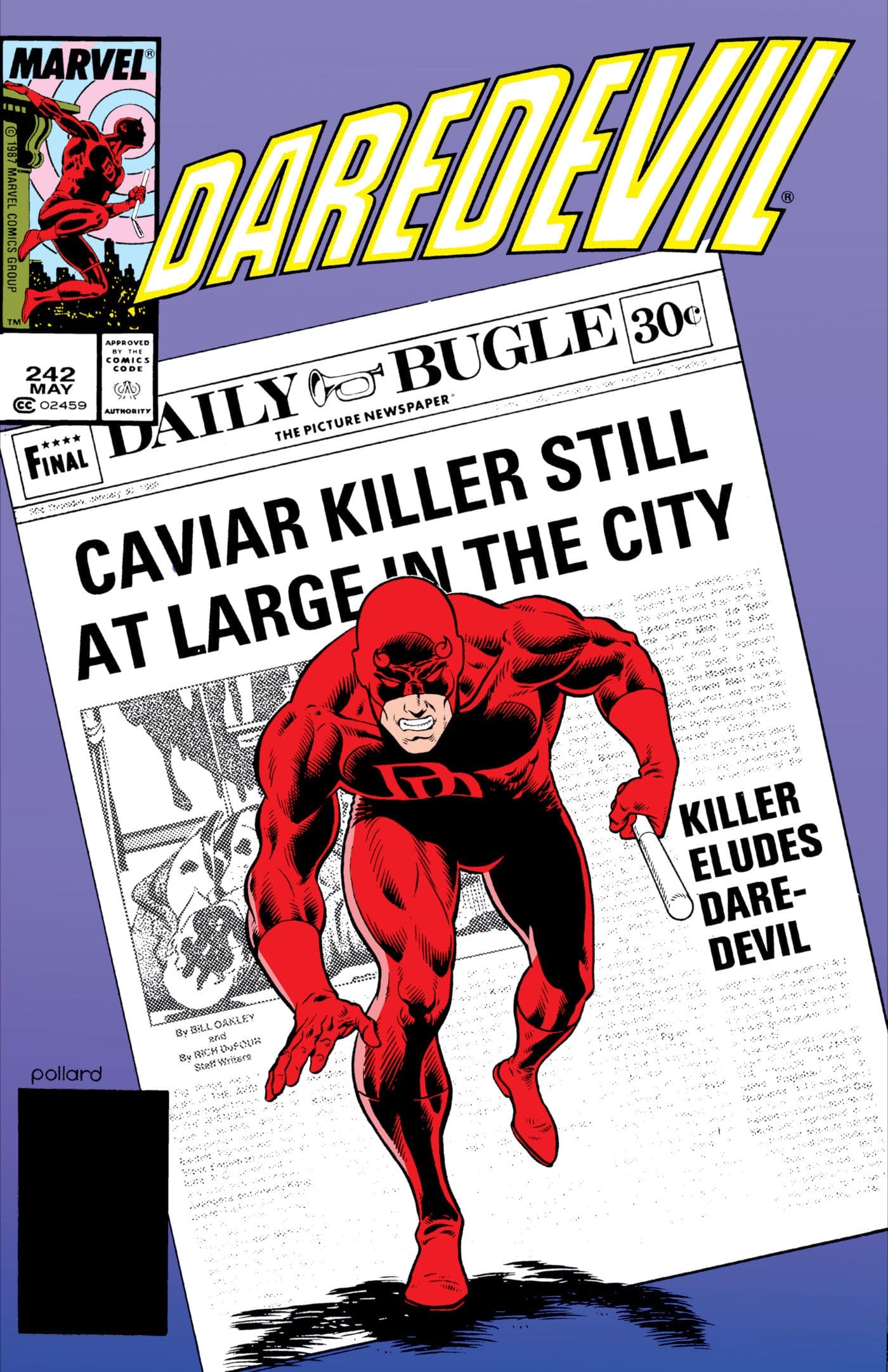 Marvel Comics Daredevil By Nocenti & Romita Jr. Omnibus Volume 1 Keith Pollard Cover (Direct Market Edition)