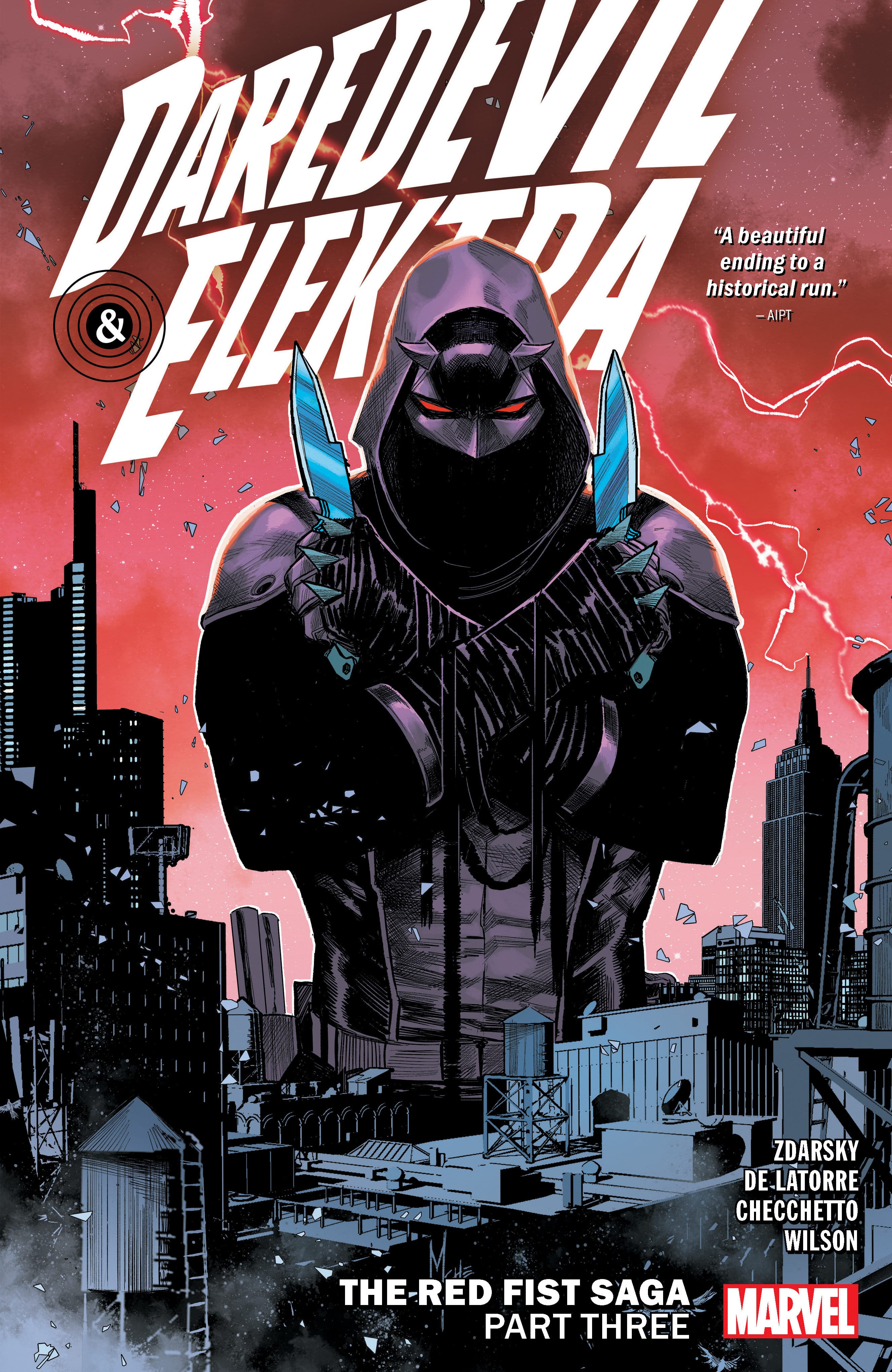 Marvel Comics Daredevil & Elektra By Chip Zdarsky Vol. 3: The Red Fist Saga Part Three
