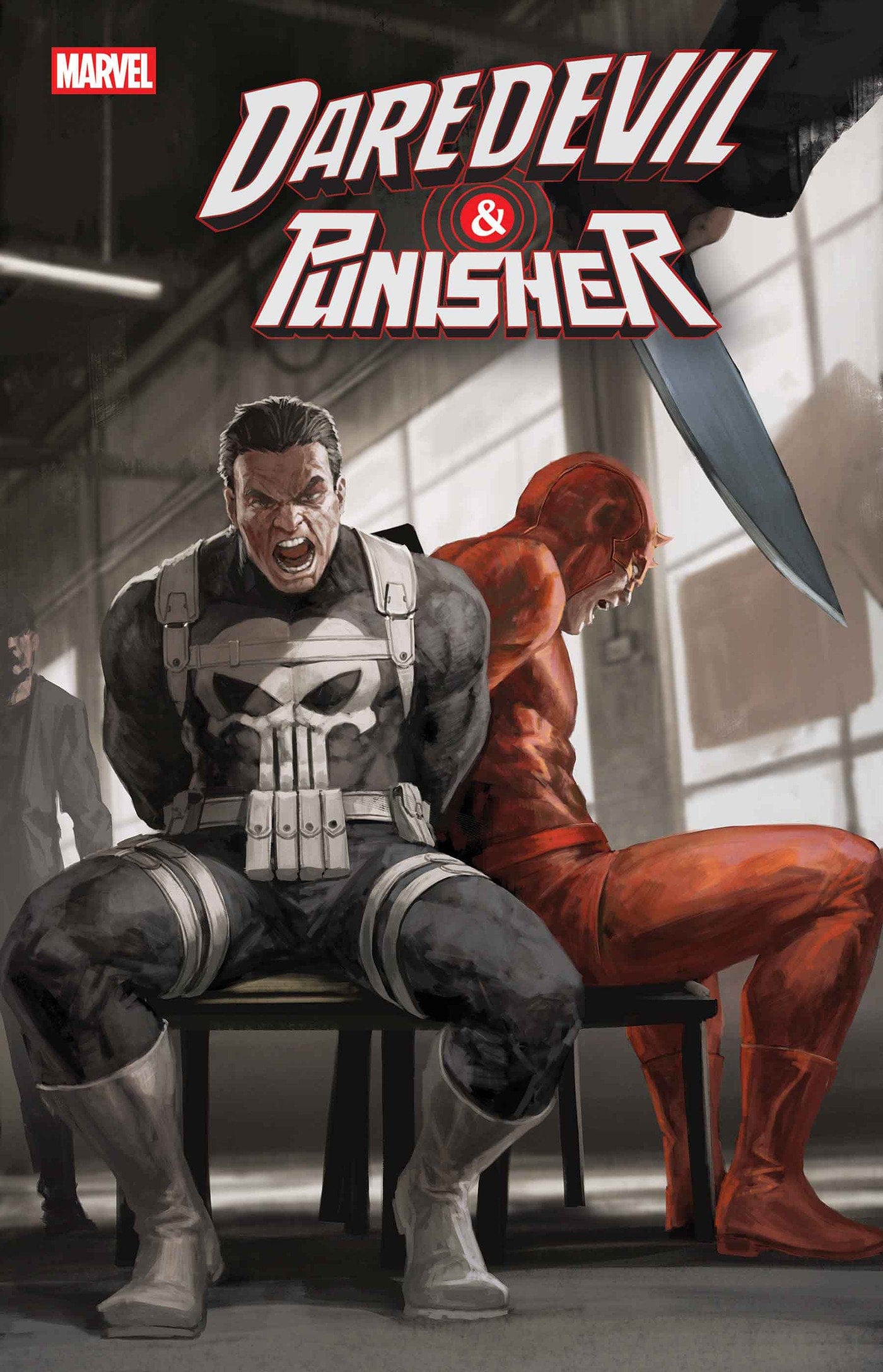 Marvel Comics Daredevil/Punisher: The Devil's Trigger #4 Main Cover Skan