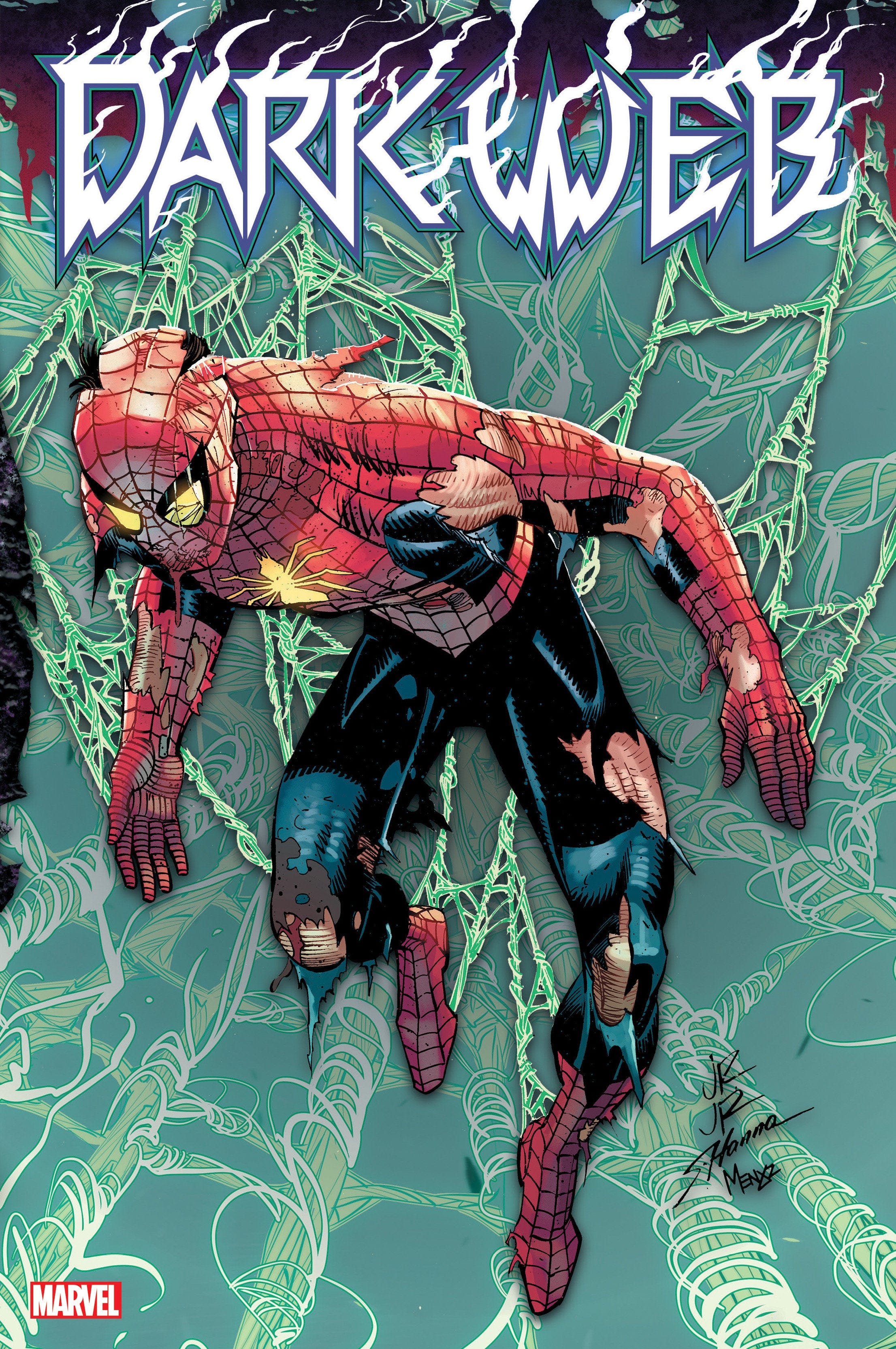 Marvel Comics Dark Web Omnibus Romita Jr. Cover