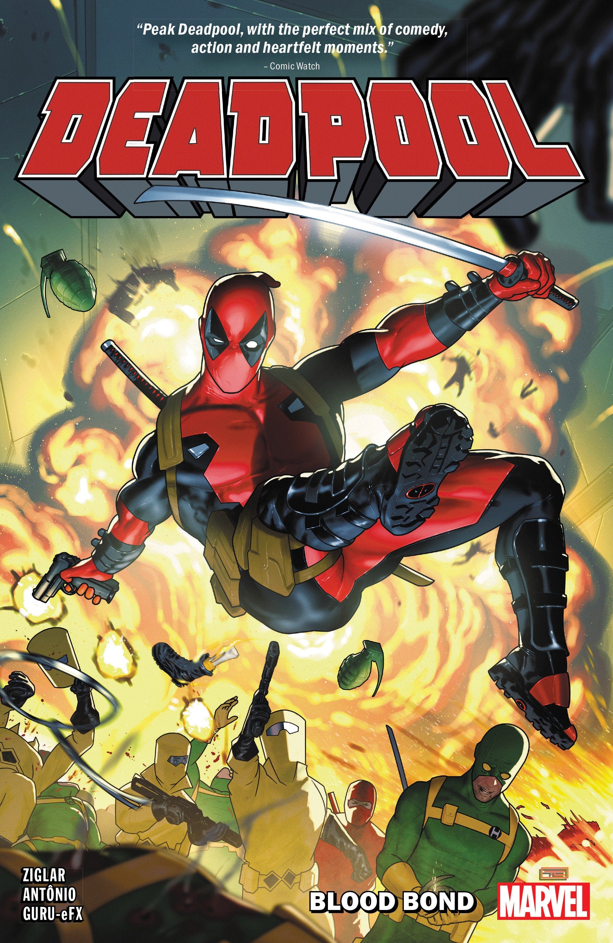Marvel Comics Deadpool By Cody Ziglar Volume 1: Blood Bond