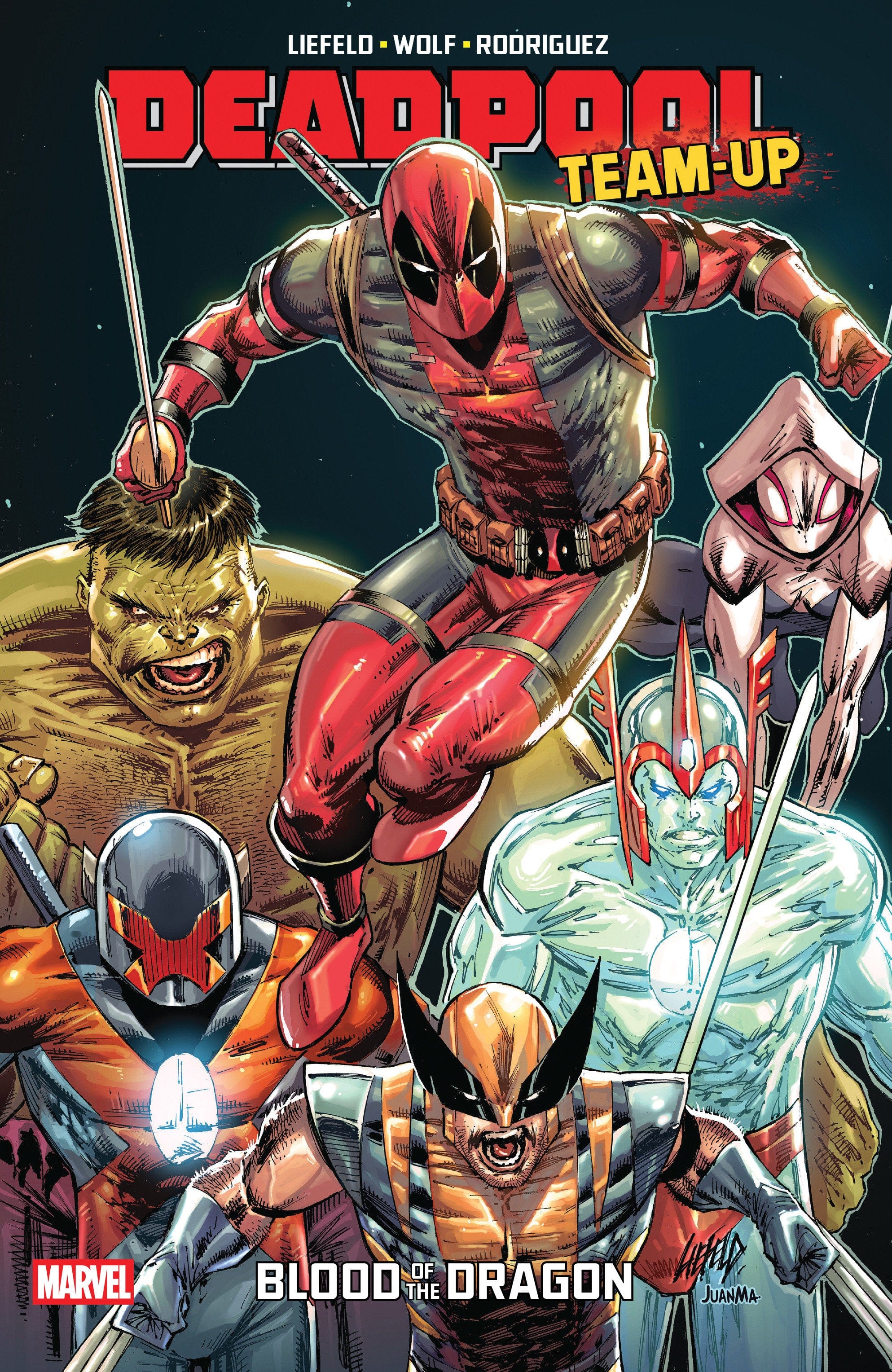 Marvel Comics Deadpool Team-Up by Rob Liefeld: Blood of the Dragon