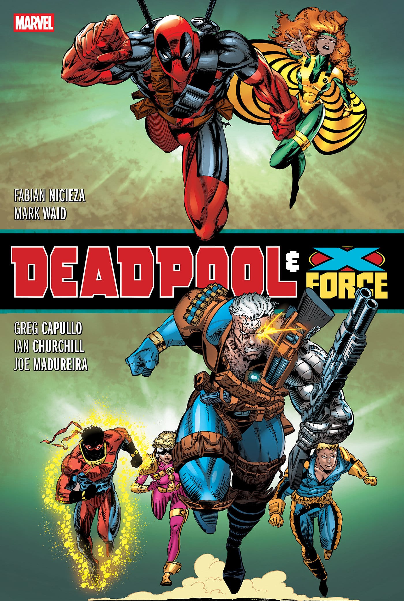Marvel Comics Deadpool & X-Force Omnibus Ken Lashley/Greg Capullo Cover (New Printing)