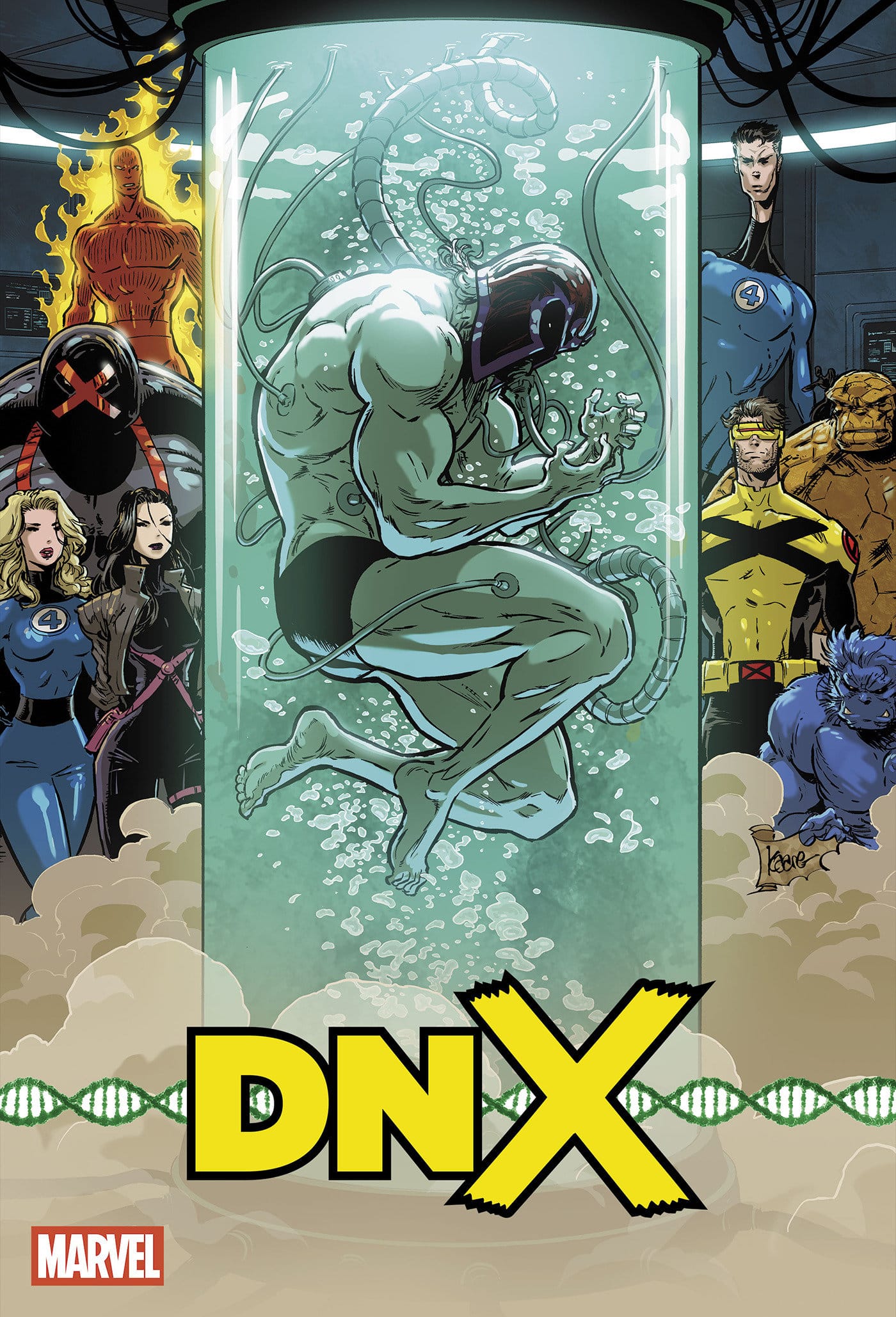 Marvel Comics DNX #2 Main Cover Kaare Andrews