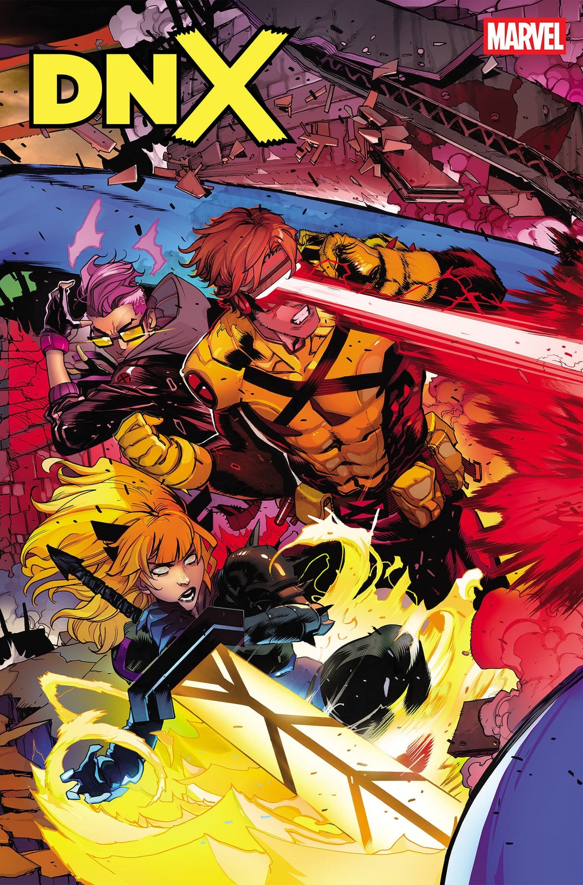 Marvel Comics DNX #4 Federico Vicentini 5-Part Connecting Variant