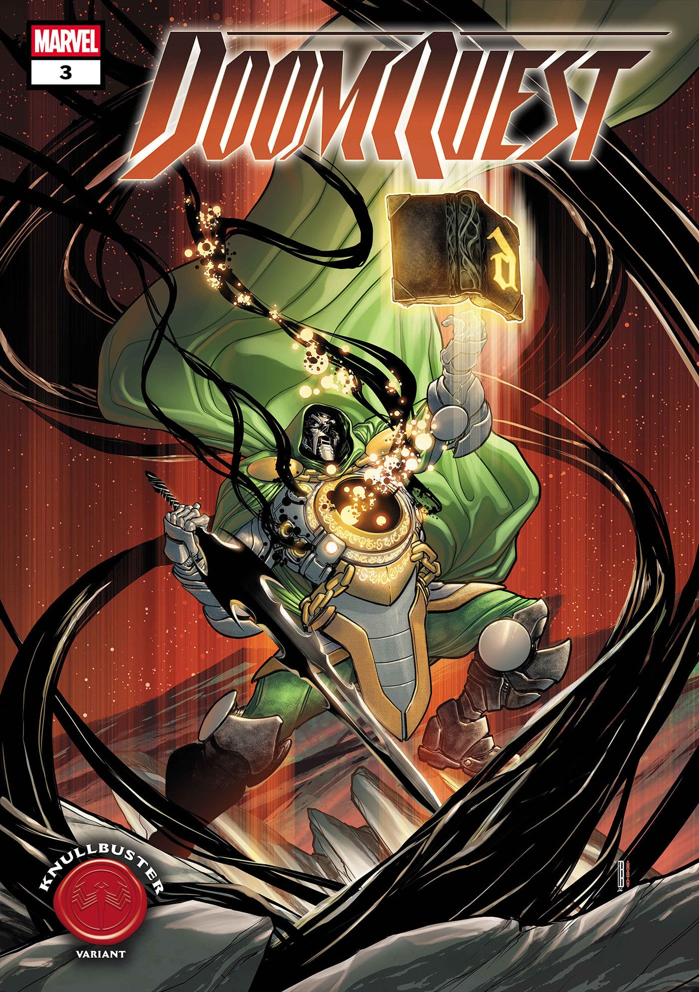 Marvel Comics Doomquest #3 David Baldeon Knullbuster Variant