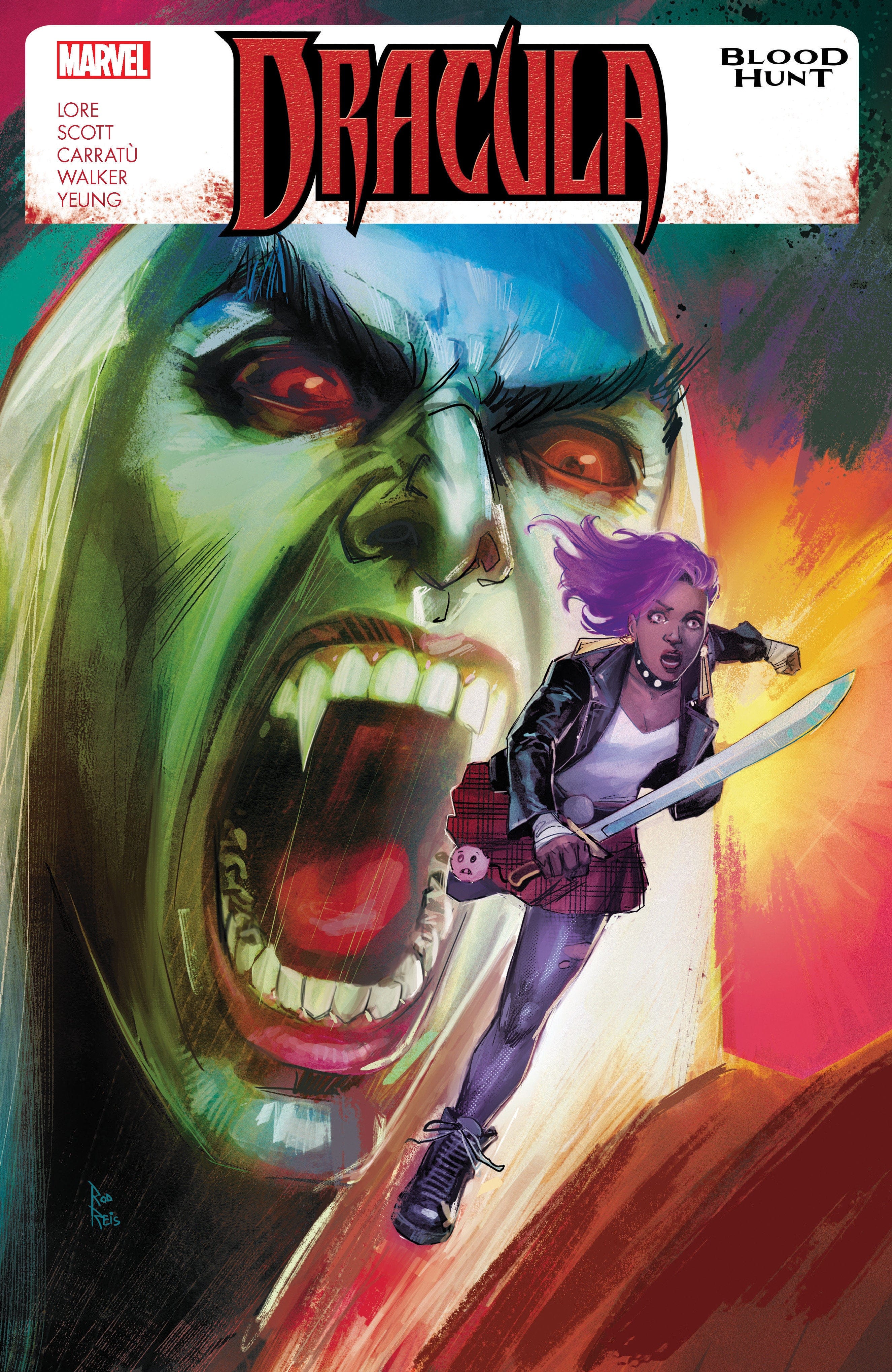 Marvel Comics Dracula: Blood Hunt