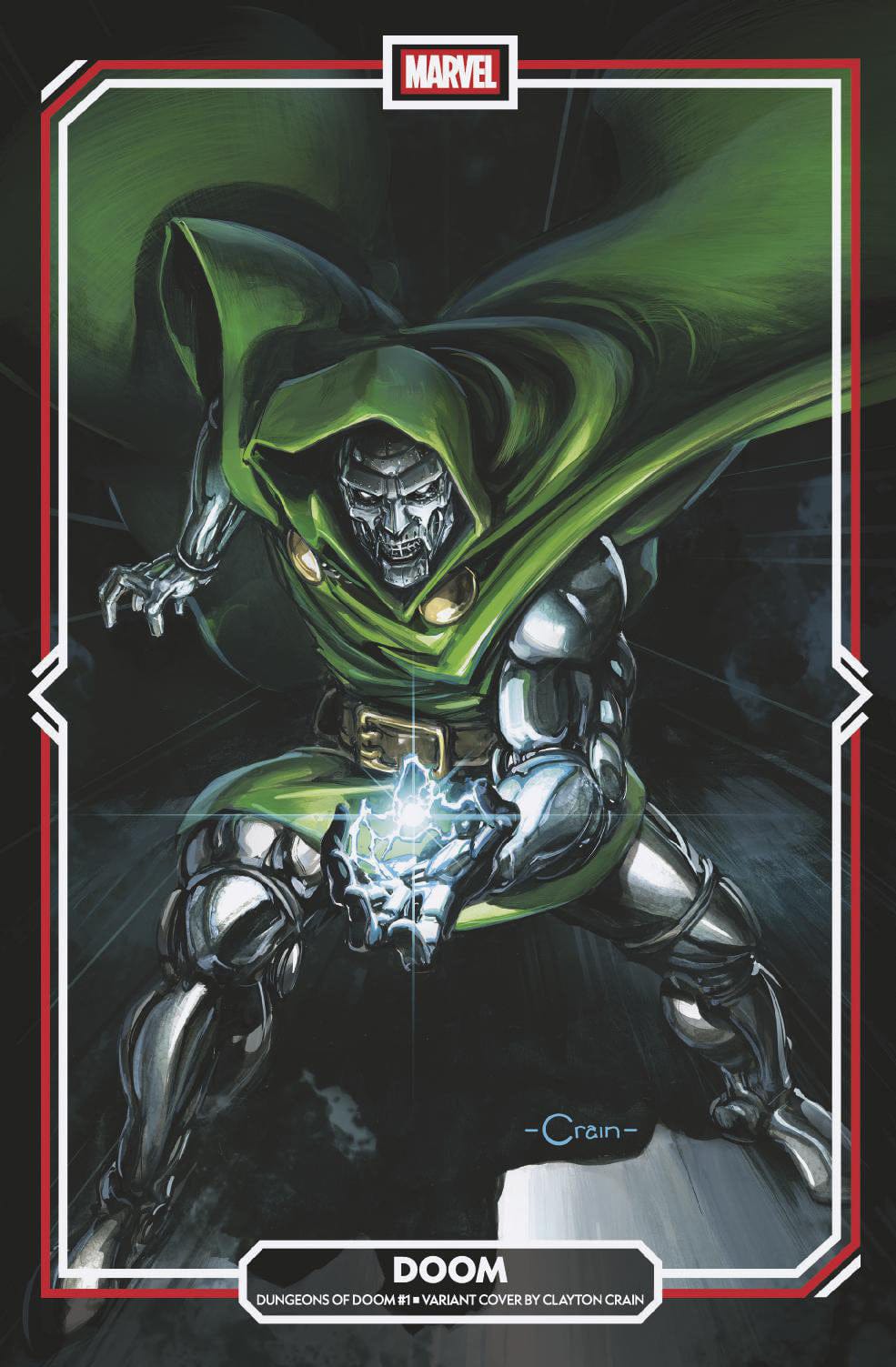 Marvel Comics Dungeons Of Doom #1 Clayton Crain Variant