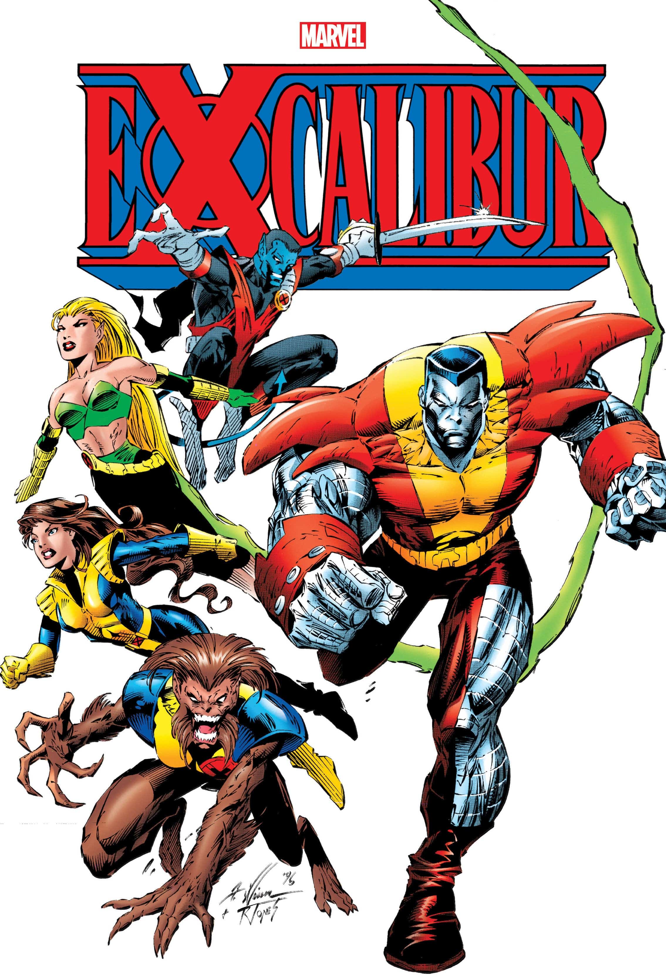 Marvel Comics Excalibur Omnibus Volume 3 Anthony Winn Cover