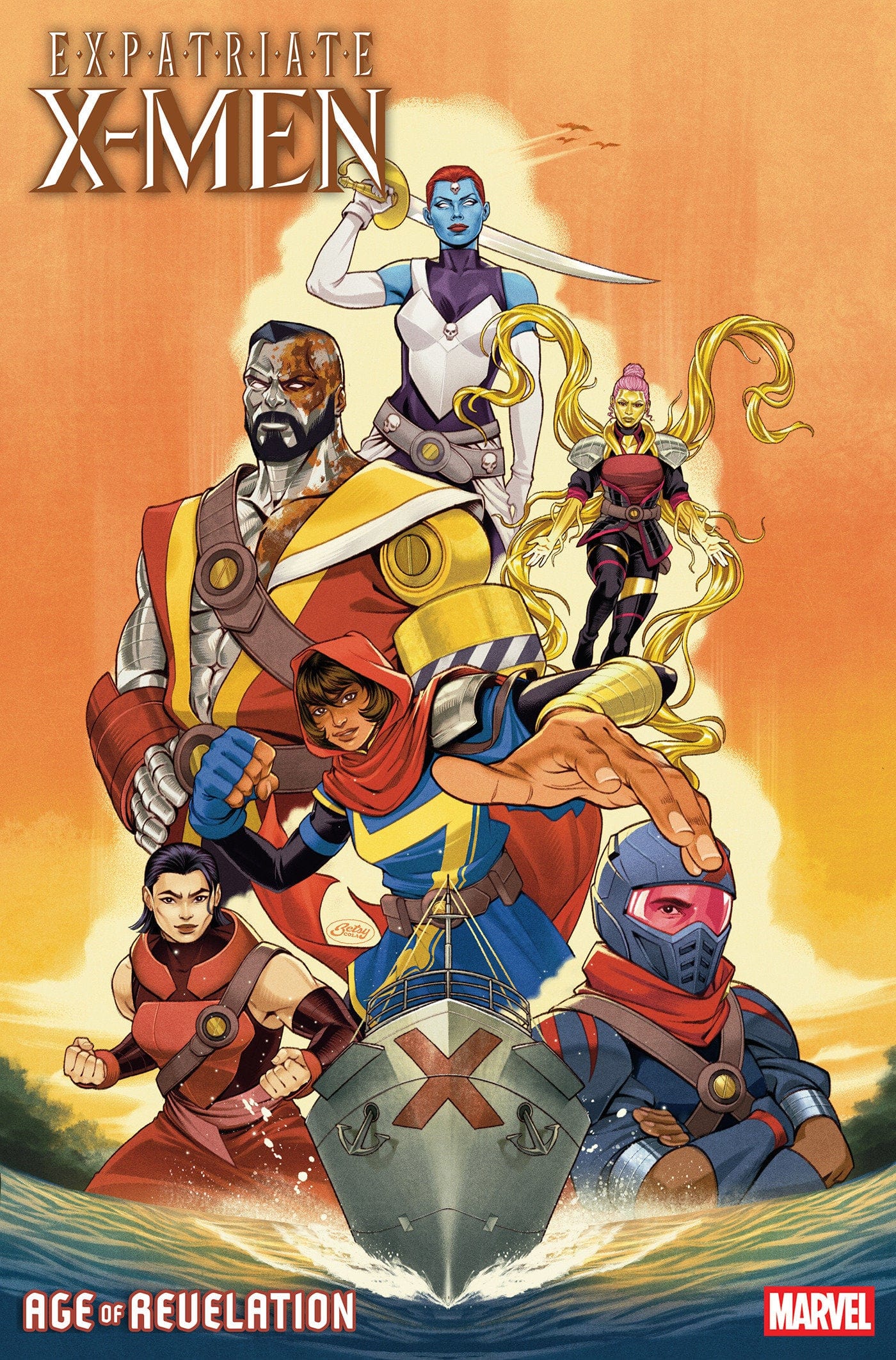 Marvel Comics Expatriate X-Men #2 Betsy Cola Variant