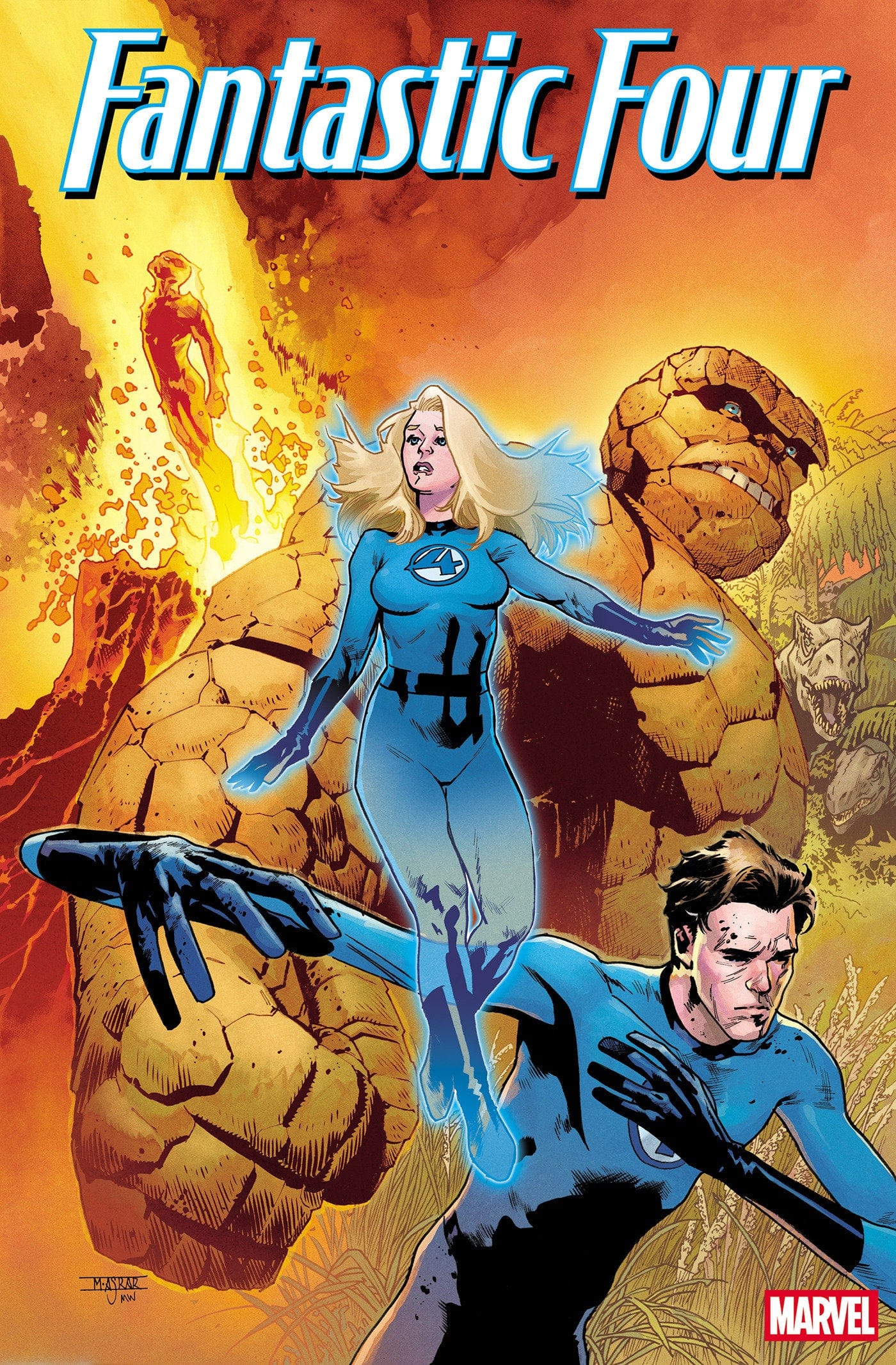 Marvel Comics Fantastic Four #1 Mahmud Asrar Foil Variant