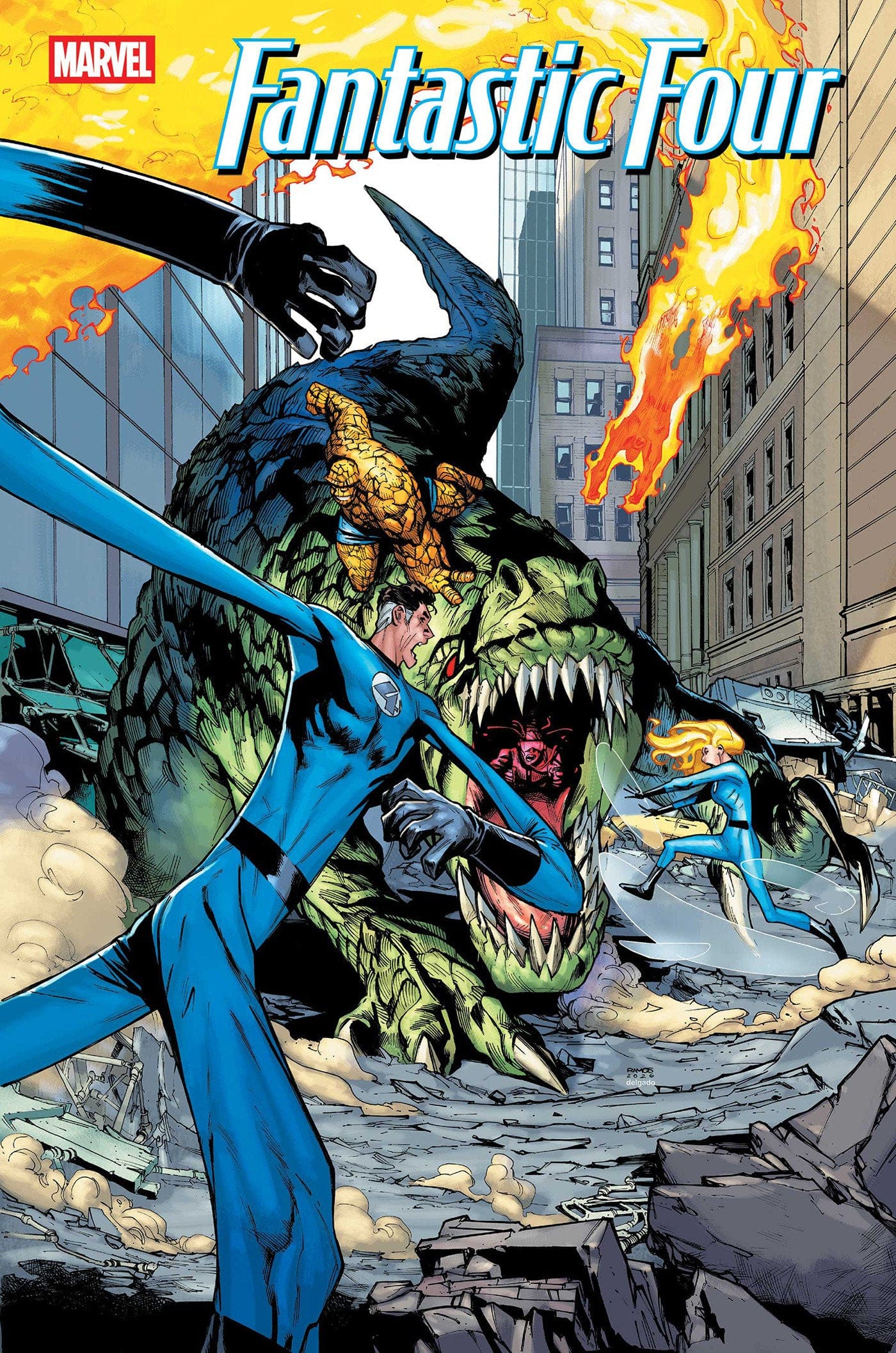 Marvel Comics Fantastic Four #11 Main Cover Humberto Ramos