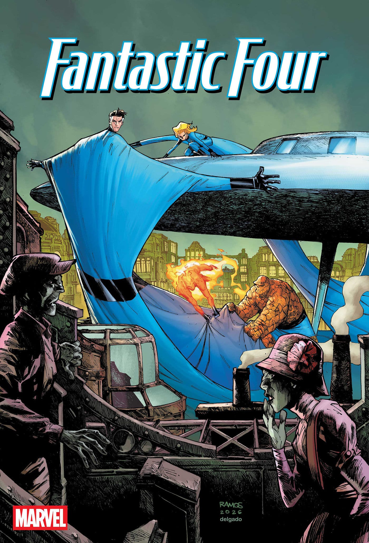 Marvel Comics Fantastic Four #16 Main Cover Humberto Ramos