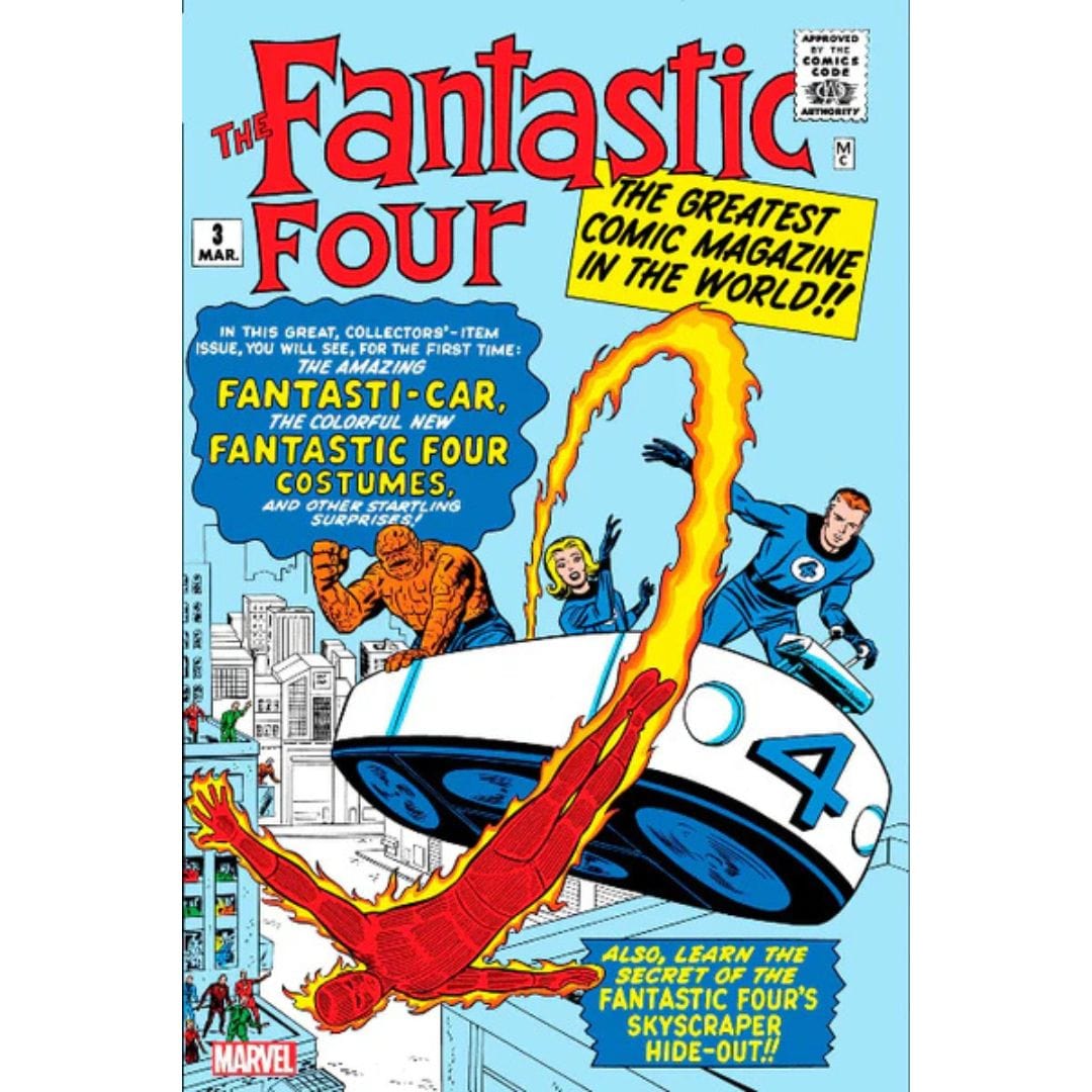 Marvel Comics Fantastic Four #3 Facsimile Edition