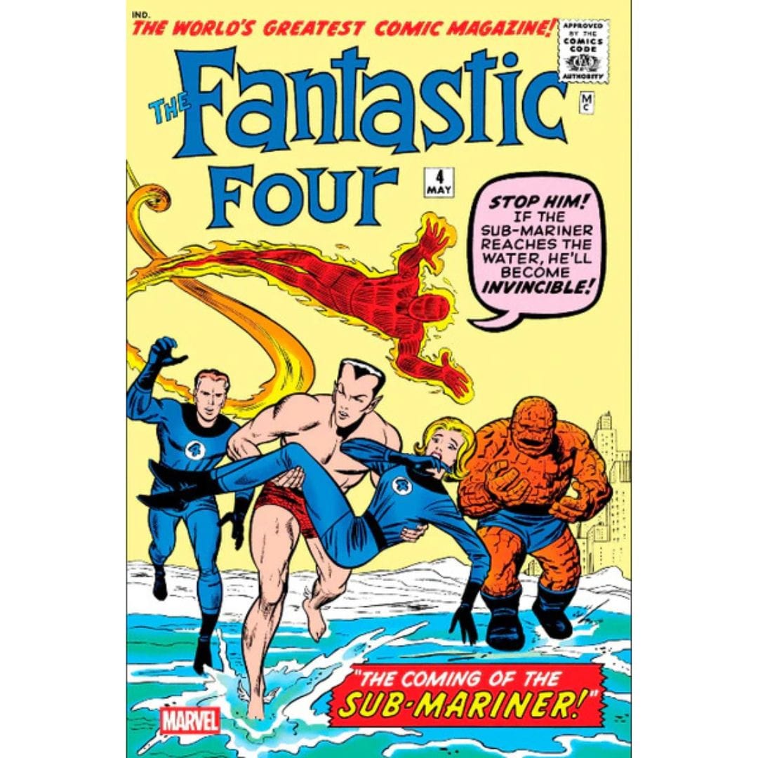 Marvel Comics Fantastic Four #4 Facsimile Edition